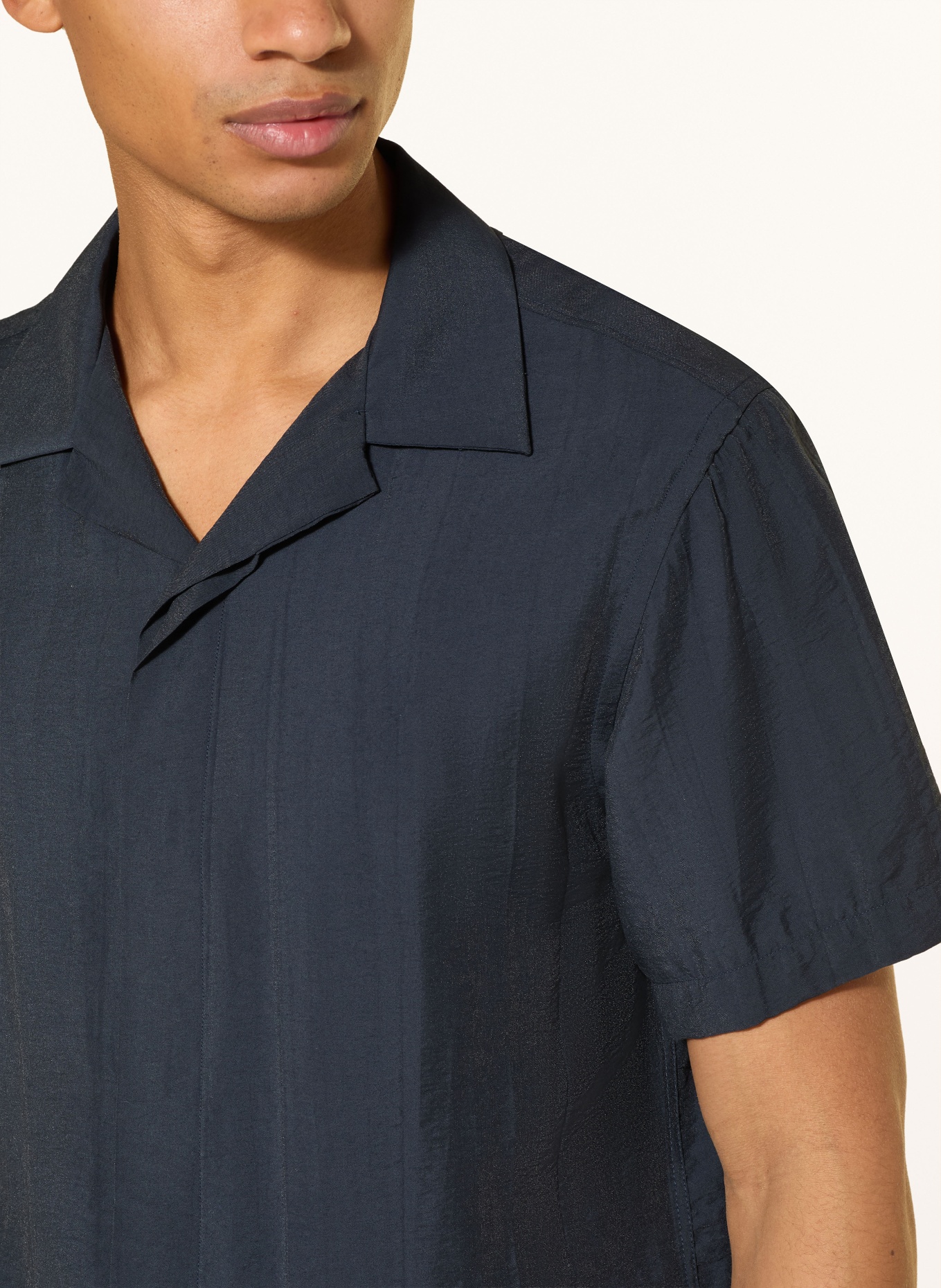 NN.07 Resorthemd HANK Relaxed Fit: DUNKELBLAU