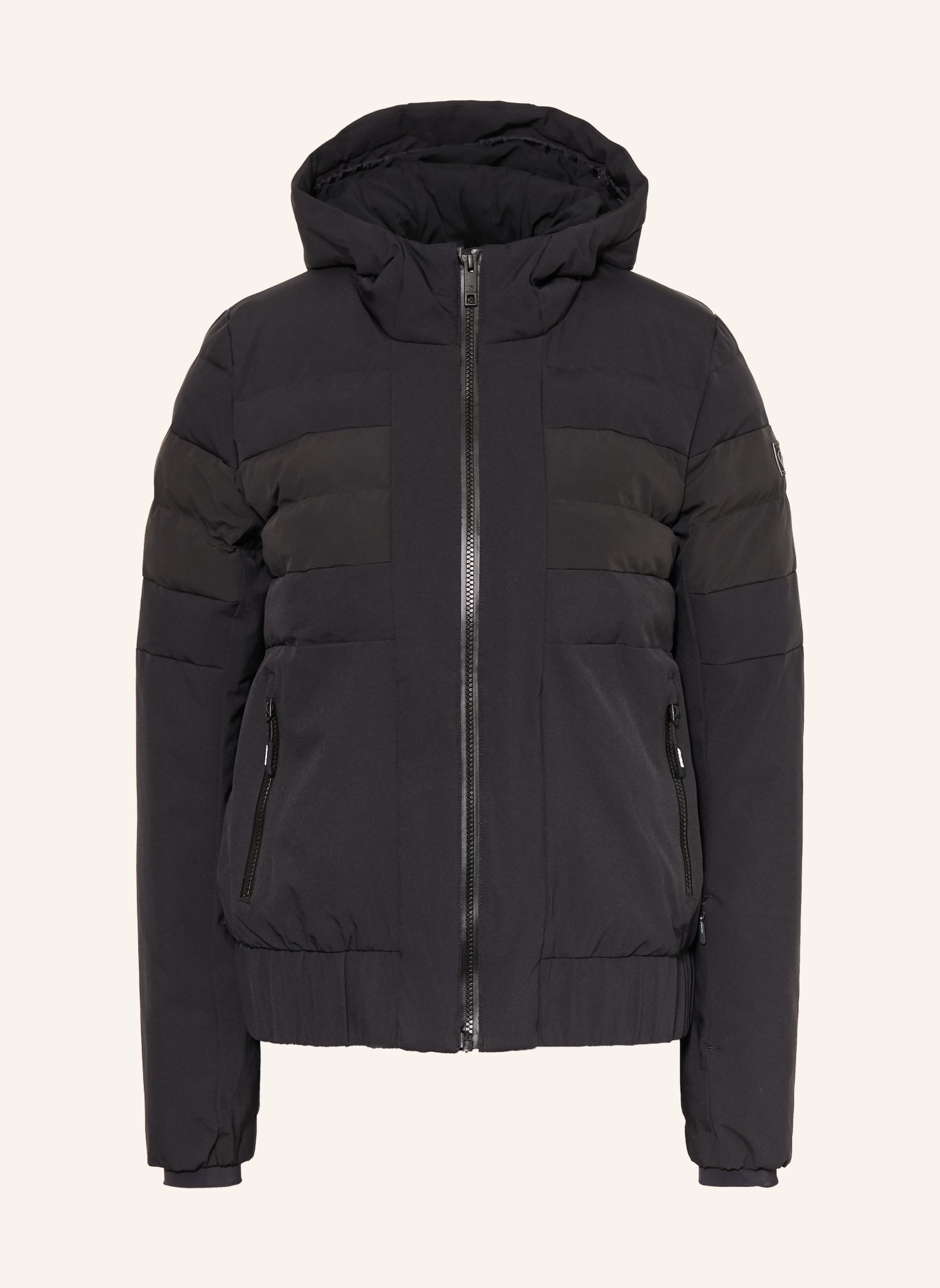 Ziener Lyžařská bunda TINDIA: ČERNÁ