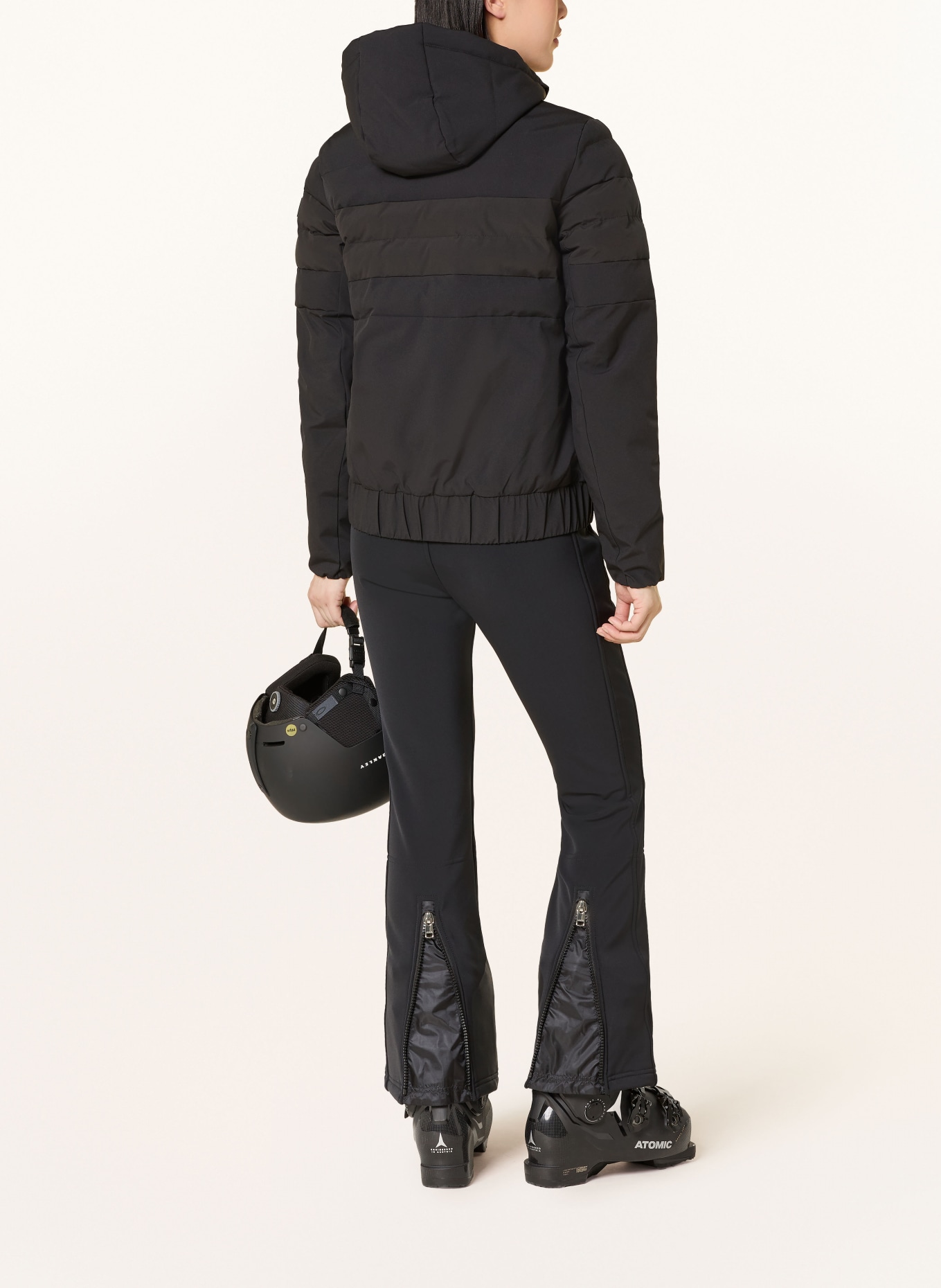 Ziener Lyžařská bunda TINDIA: ČERNÁ