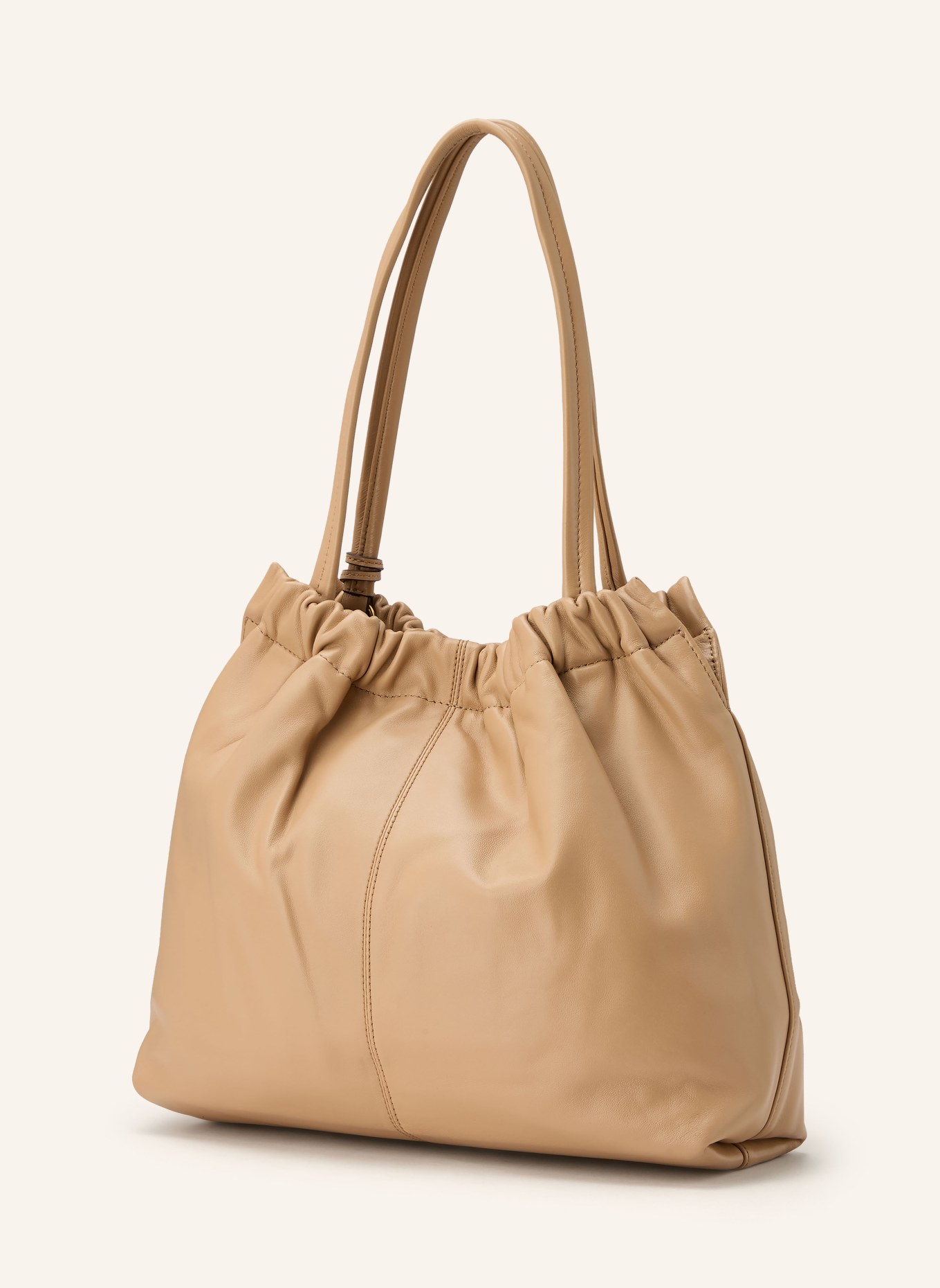 MARC JACOBS Shoulder bag THE CRISTINA TOTE HOBO CHAIN: BEIGE / GOLD