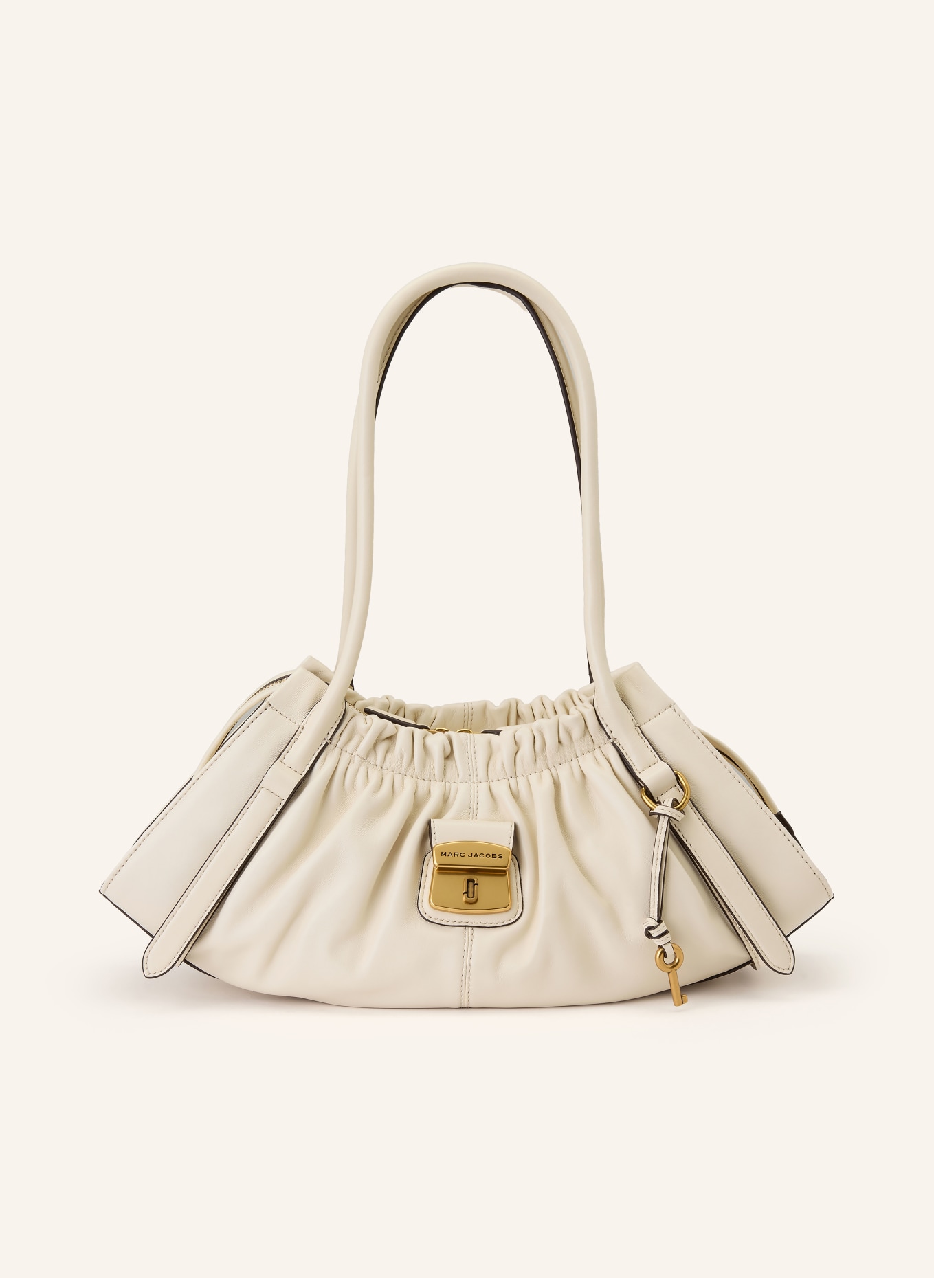MARC JACOBS Handtasche THE CRISTINA SATCHEL: CREME / GOLD