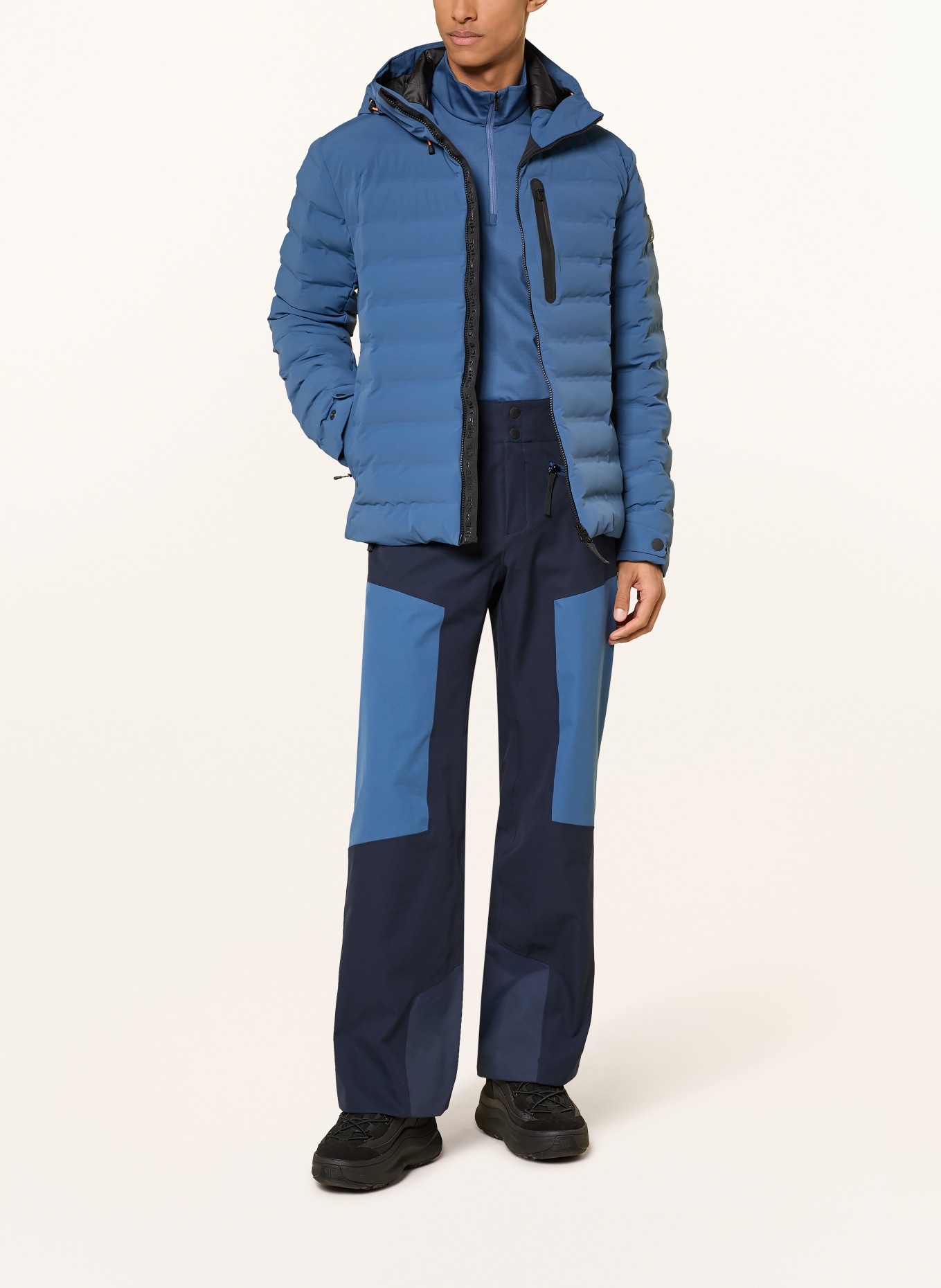 FIRE+ICE Ski broek RAGNAR-T: DONKERBLAUW