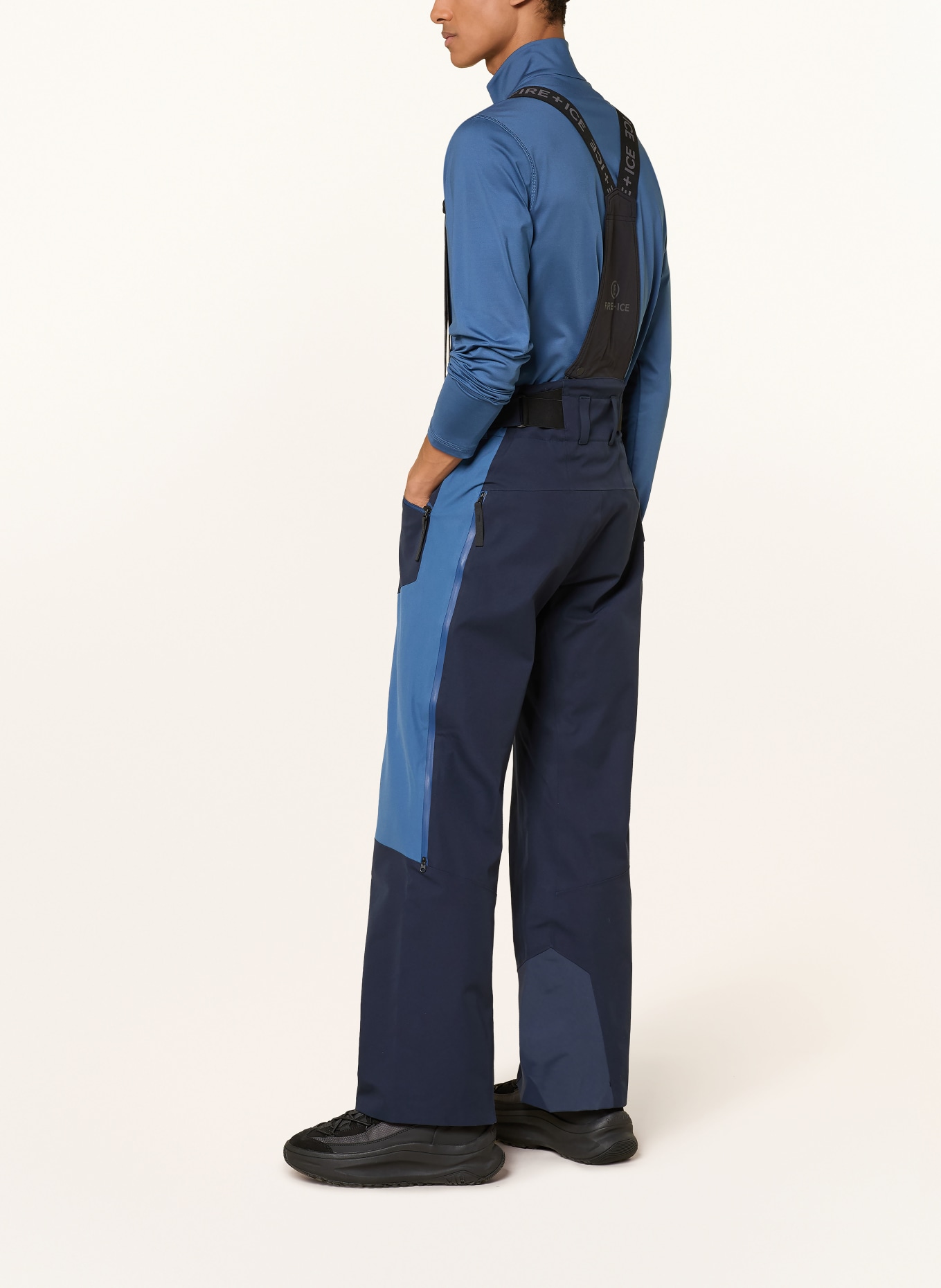 FIRE+ICE Ski broek RAGNAR-T: DONKERBLAUW