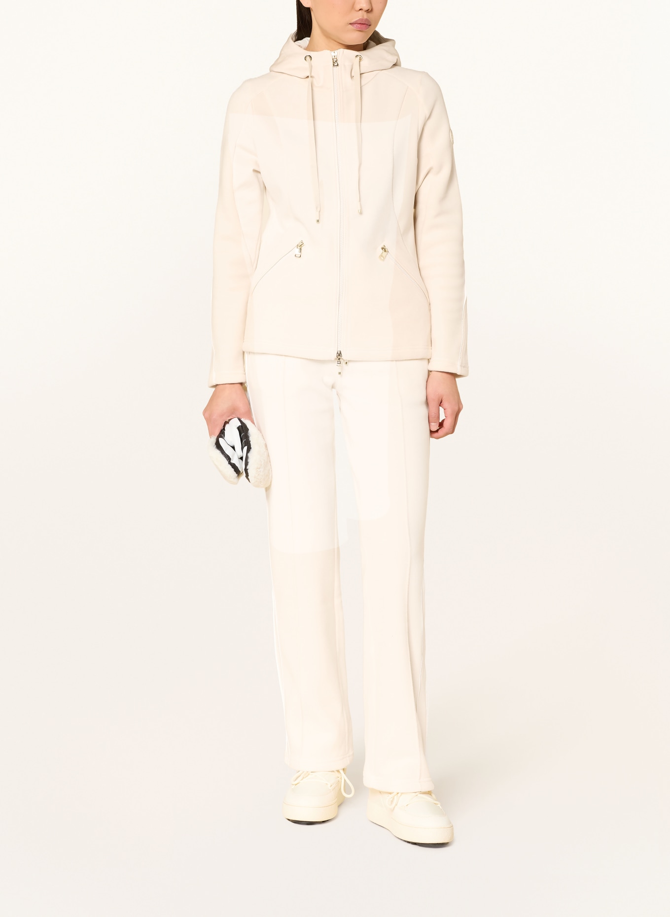 BOGNER Spodnie z polaru FLORINA: ECRU