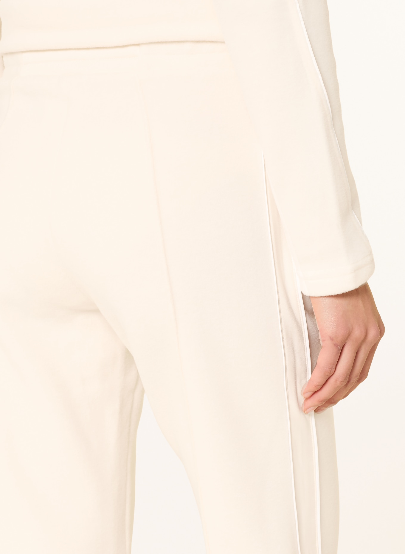 BOGNER Spodnie z polaru FLORINA: ECRU