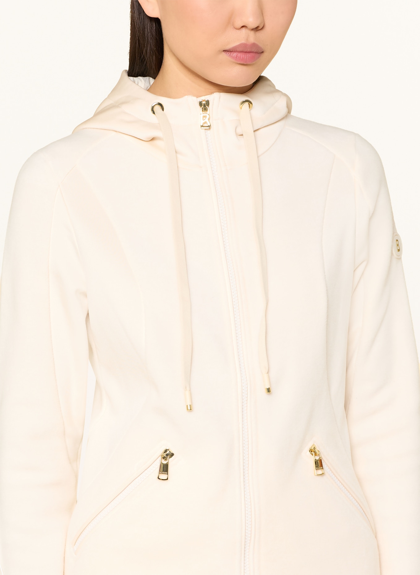 BOGNER Fleecejacke FLORENS: ECRU / CREME