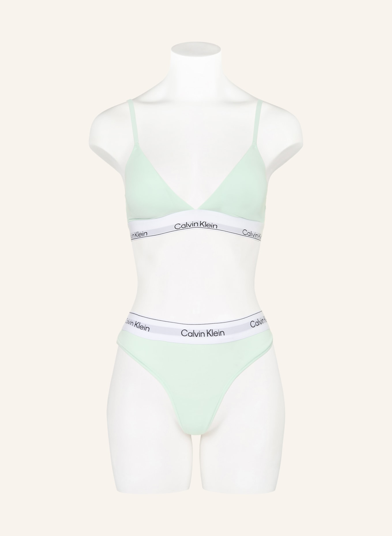 Calvin Klein String ICON KATOEN MODAL: MINT
