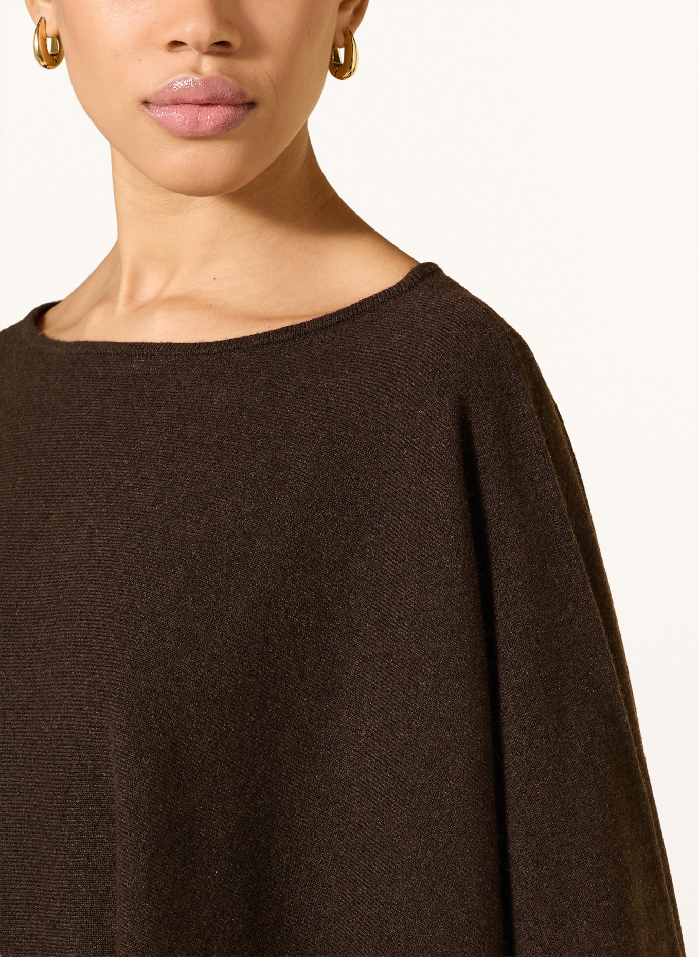Part Two Poncho TILANNAPW: MARRON FONCÉ