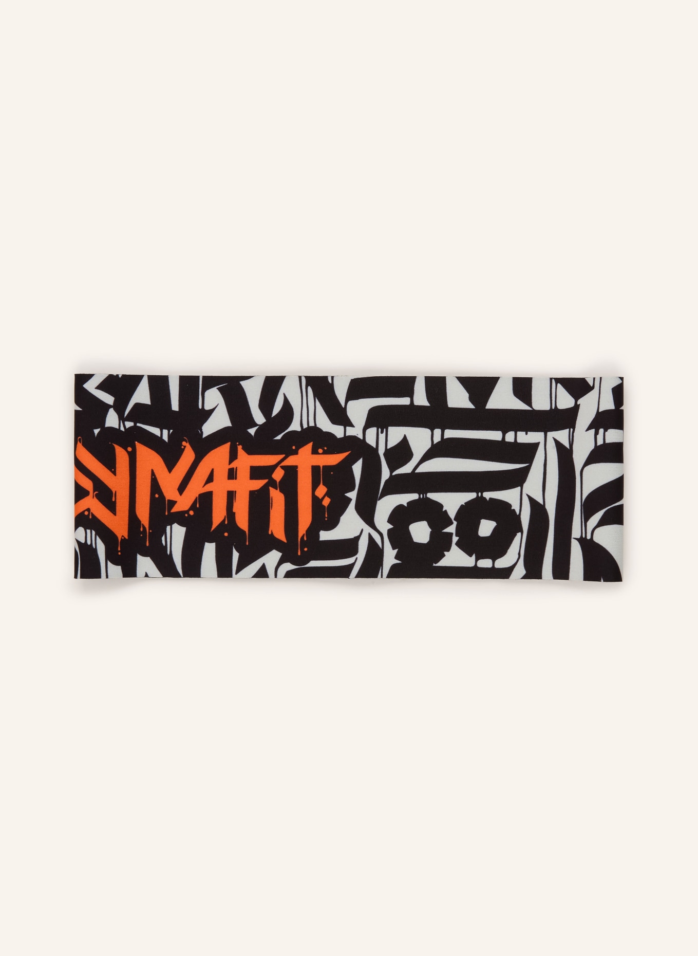 DYNAFIT Stirnband GRAPHIC PERFORMANCE: SCHWARZ / NEONORANGE / WEISS