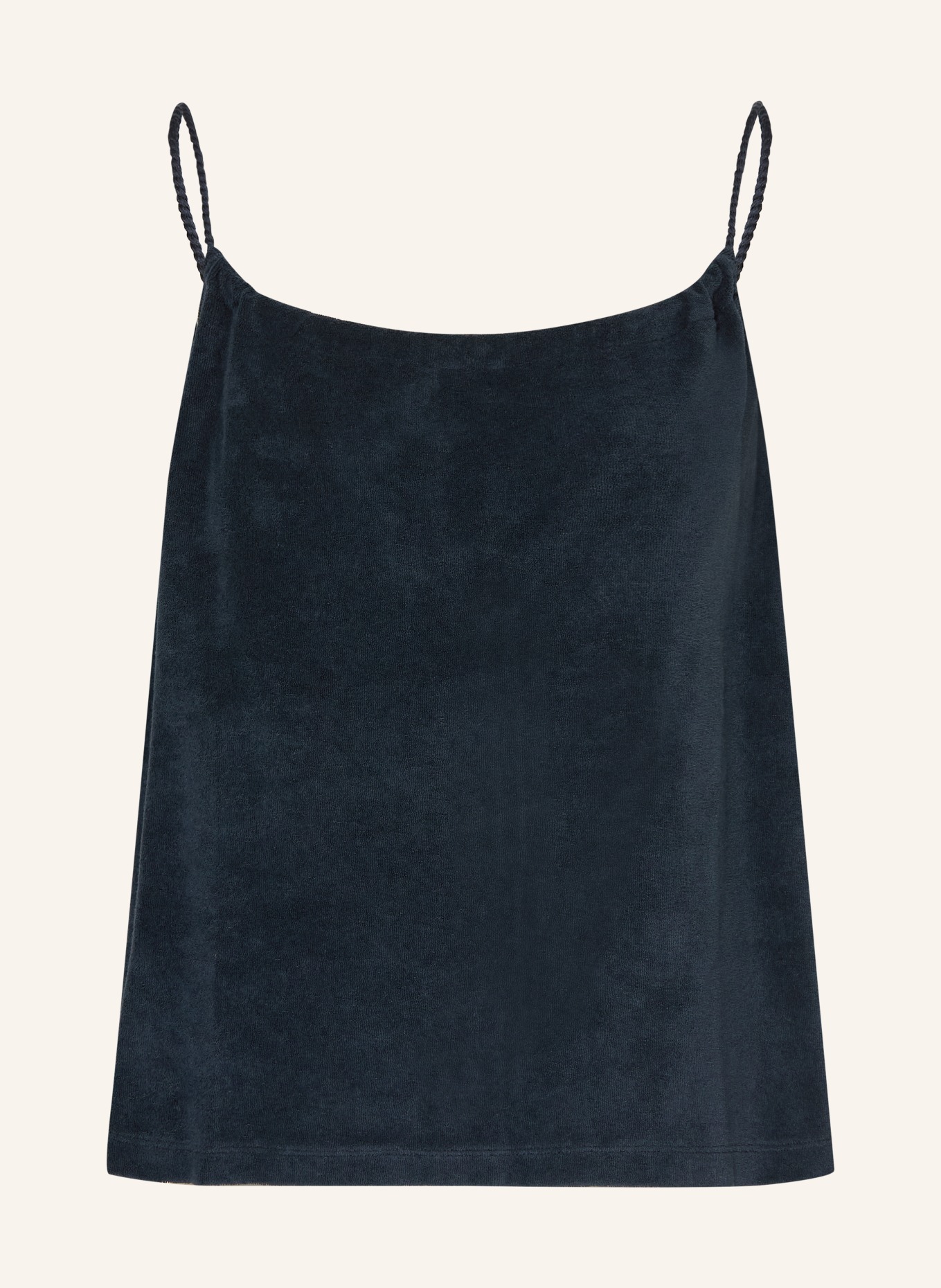 Juvia FLORETTA terry top: DARK BLUE