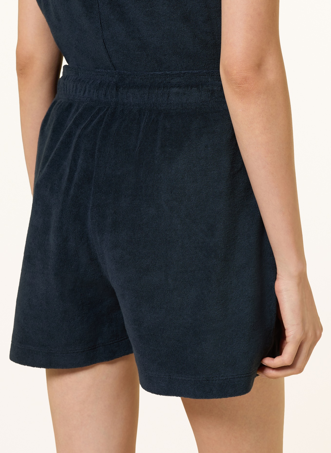 Juvia PHILLYS terry shorts: DARK BLUE