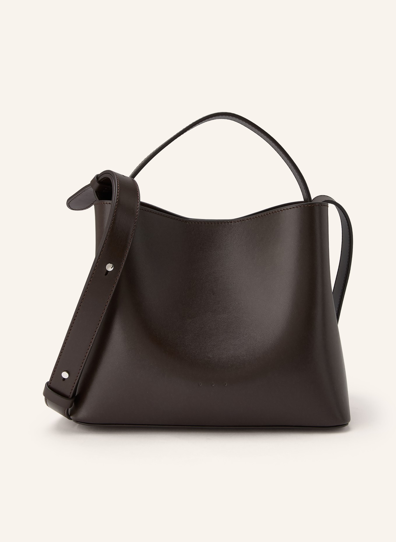 AESTHER EKME Crossbody bag ORIGINAL MINI SAC: DARK BROWN