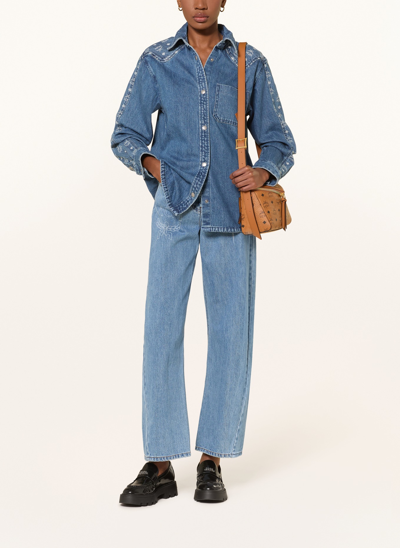 MCM Koszula dżinsowa: HD DENIM BLUE