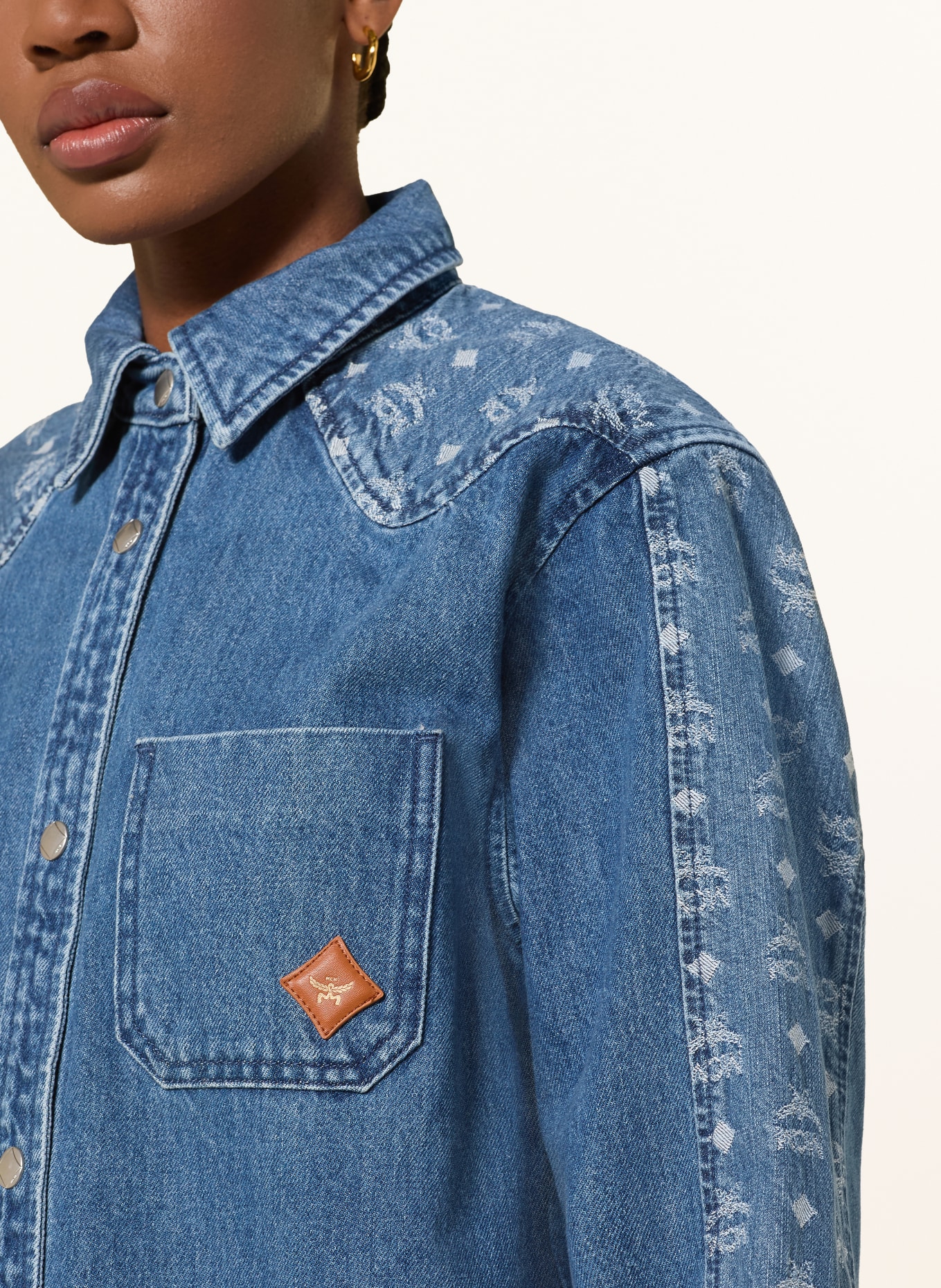 MCM Koszula dżinsowa: HD DENIM BLUE