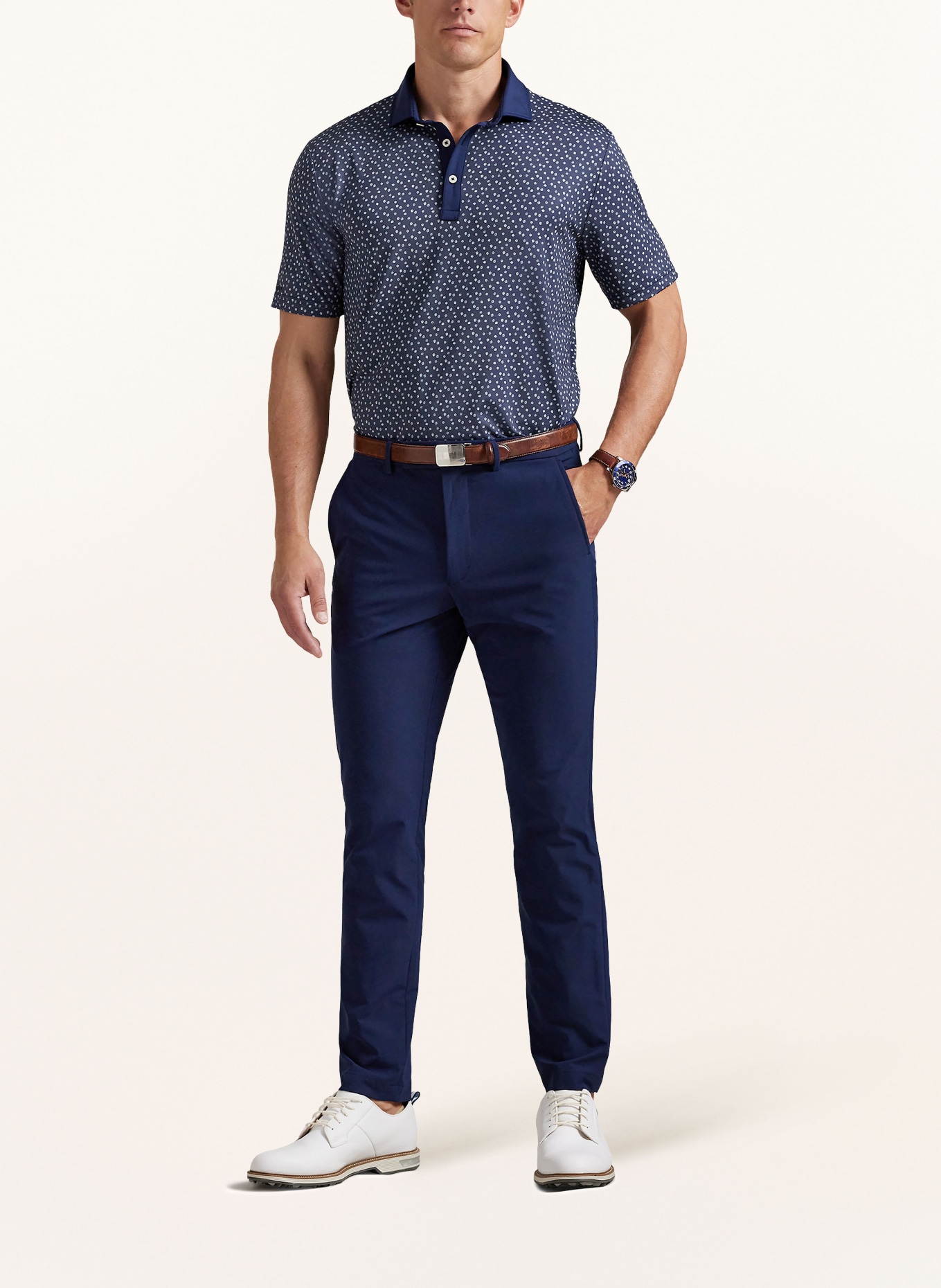 RLX RALPH LAUREN golfbroek: DONKERBLAUW