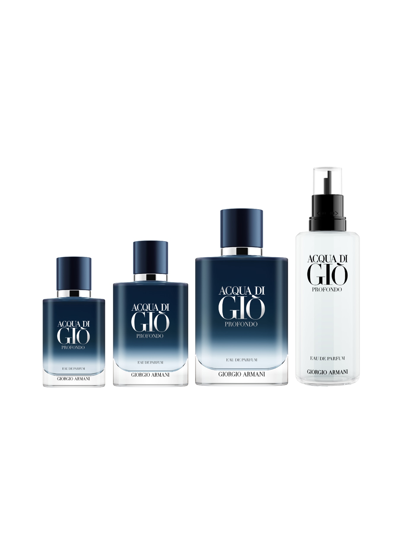 GIORGIO ARMANI BEAUTY ACQUA DI GIÒ PROFONDO RECHARGEABLE