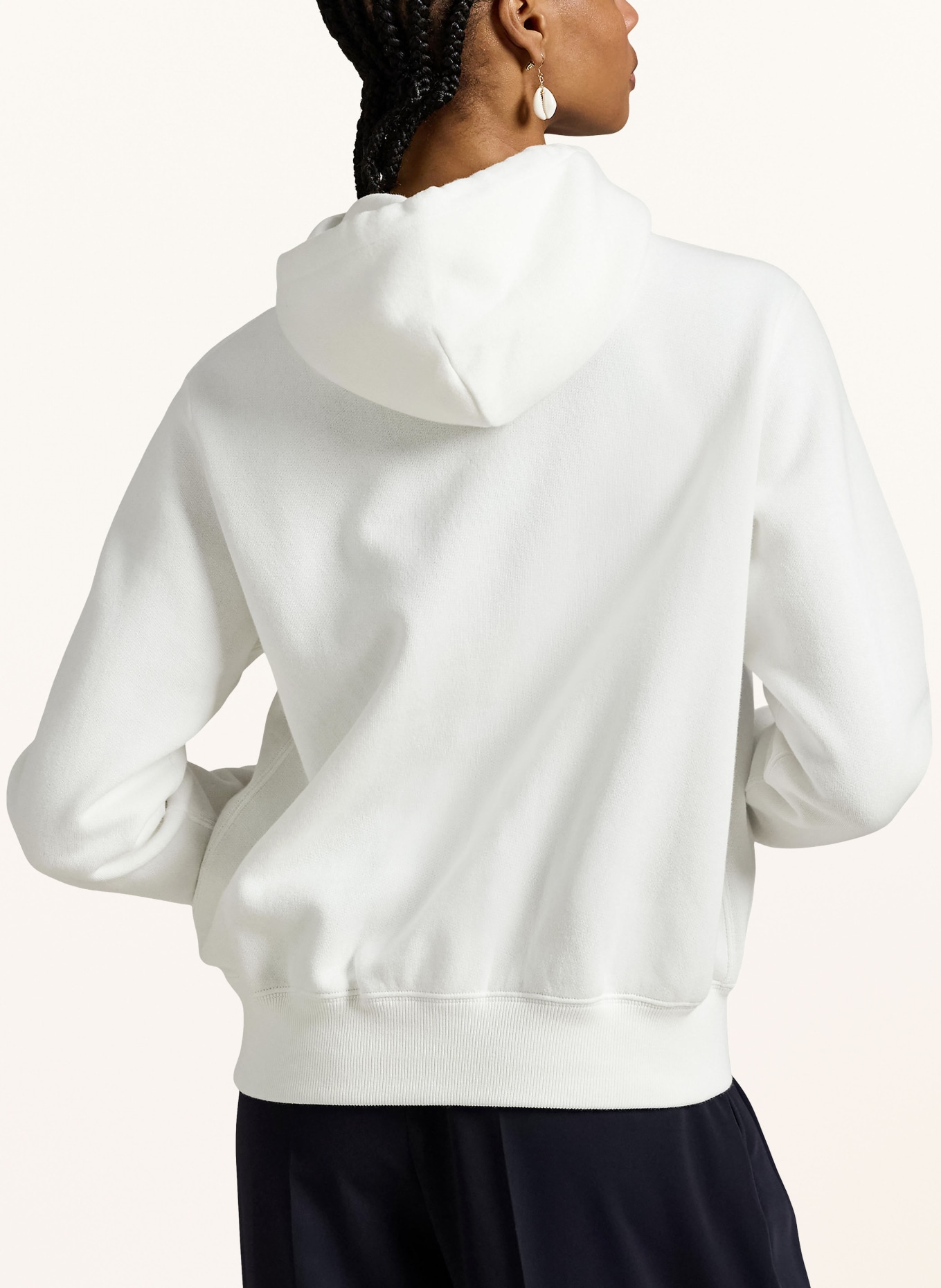 POLO RALPH LAUREN Sweatjacke: WEISS