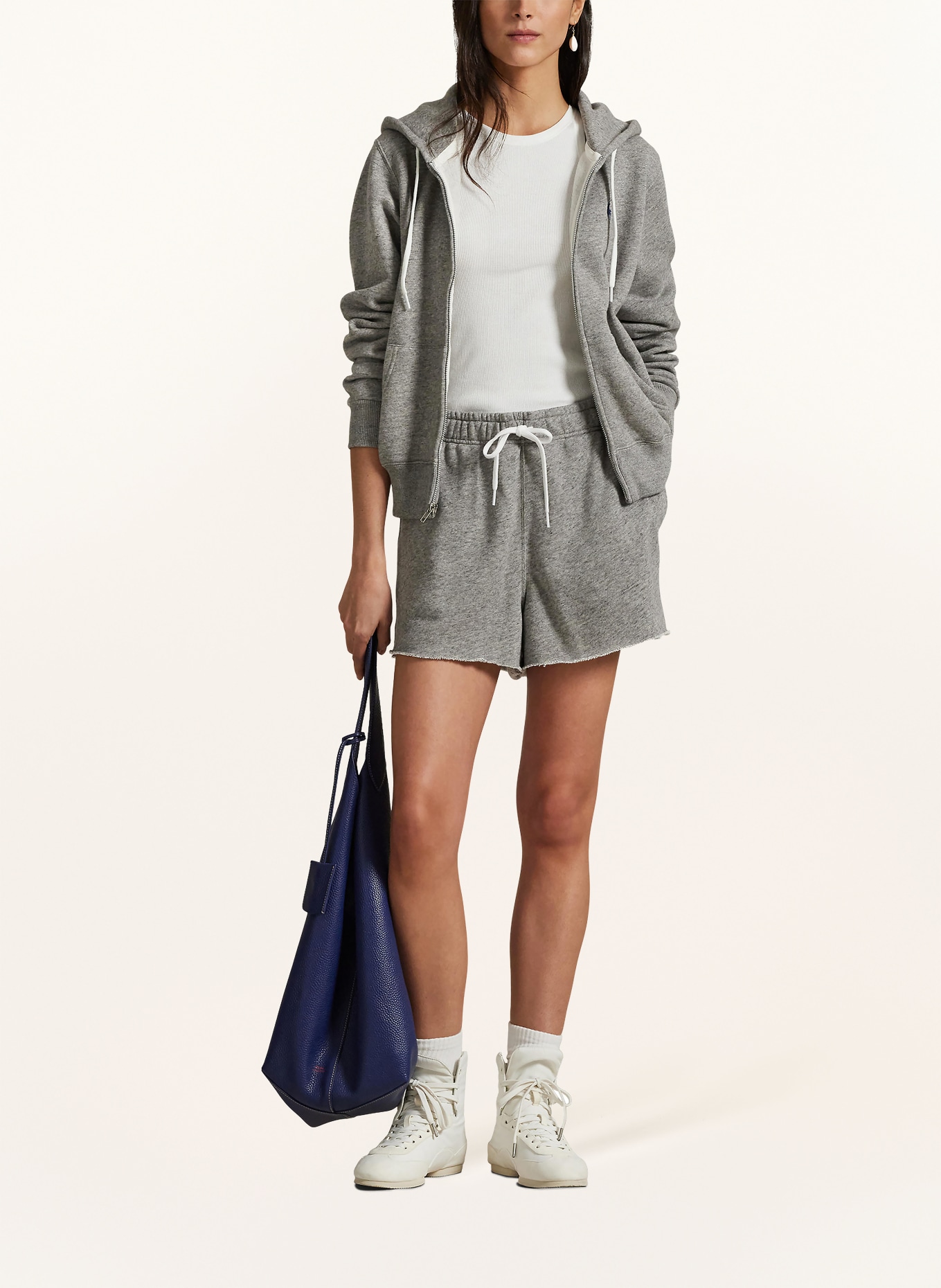 POLO RALPH LAUREN Sweatjacke: GRAU