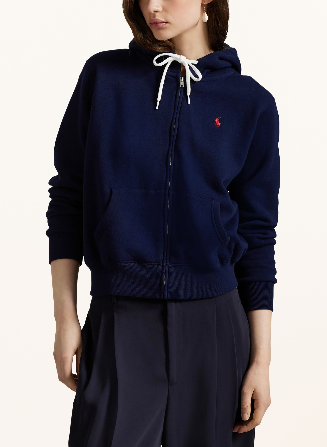 POLO RALPH LAUREN Sweat jacket: DARK BLUE