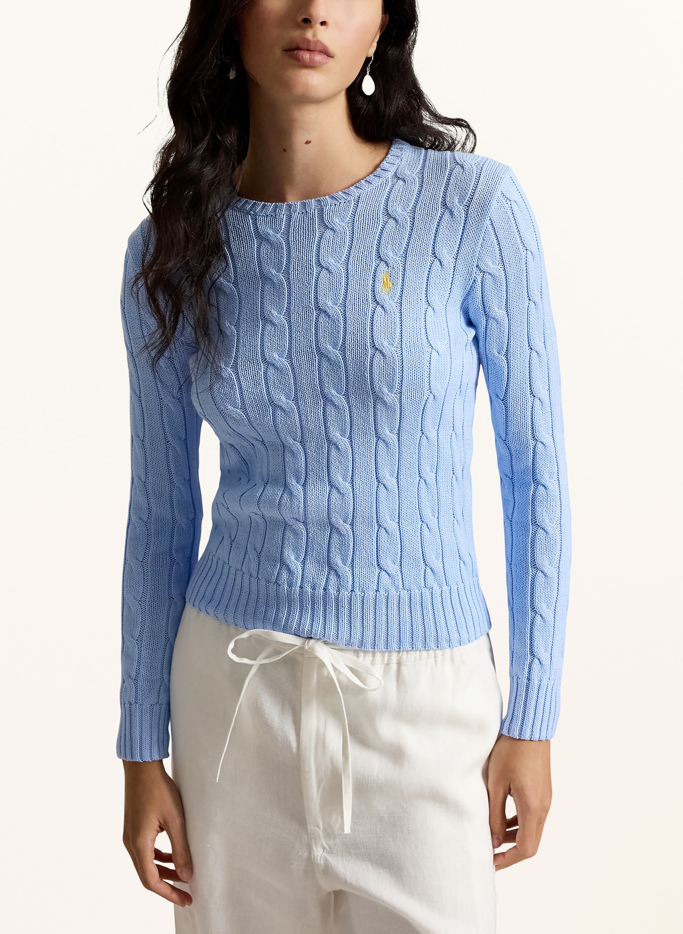 POLO RALPH LAUREN Pullover: HELLBLAU