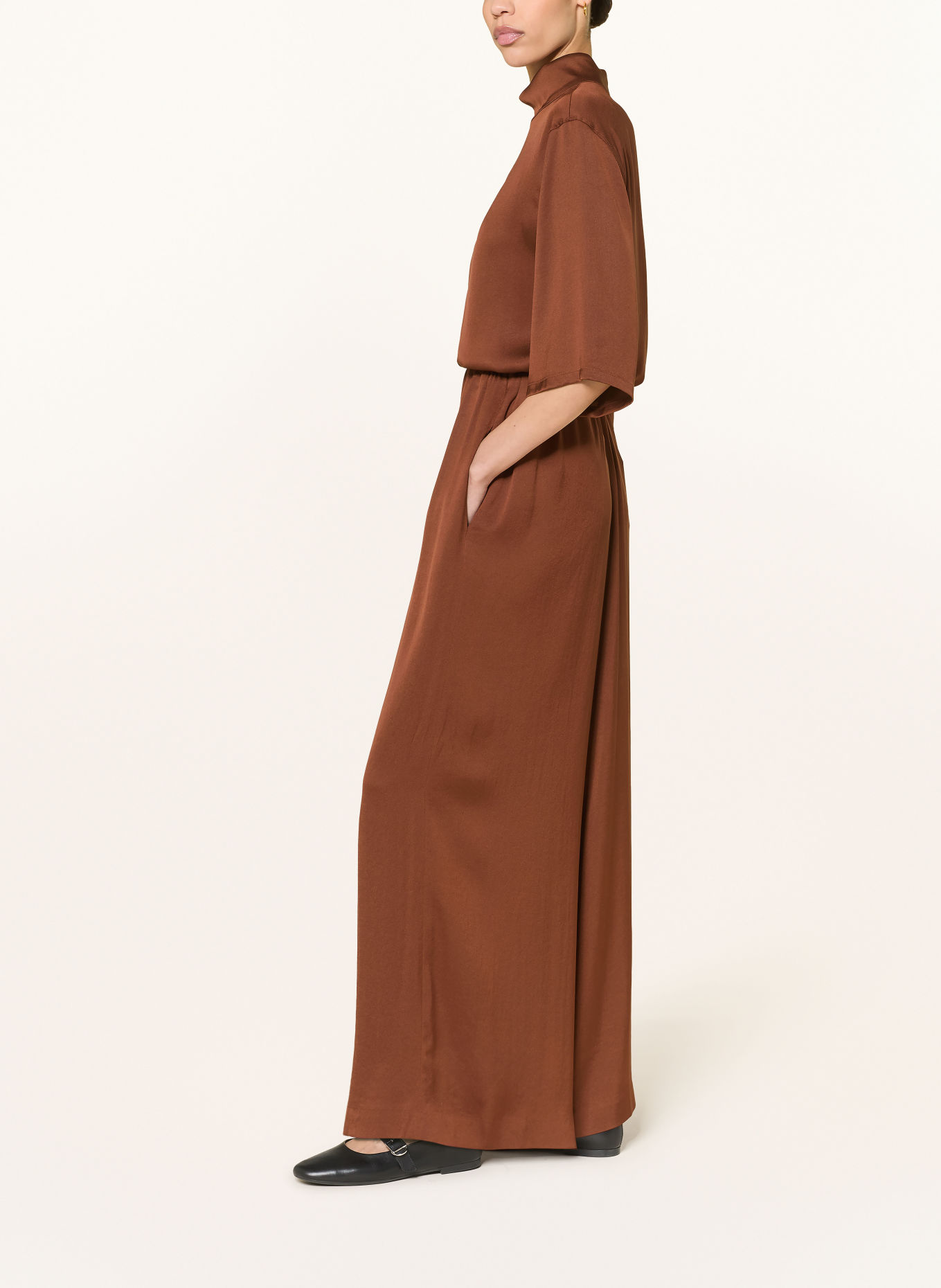 DRYKORN Satinhose TWEEZER: BRAUN