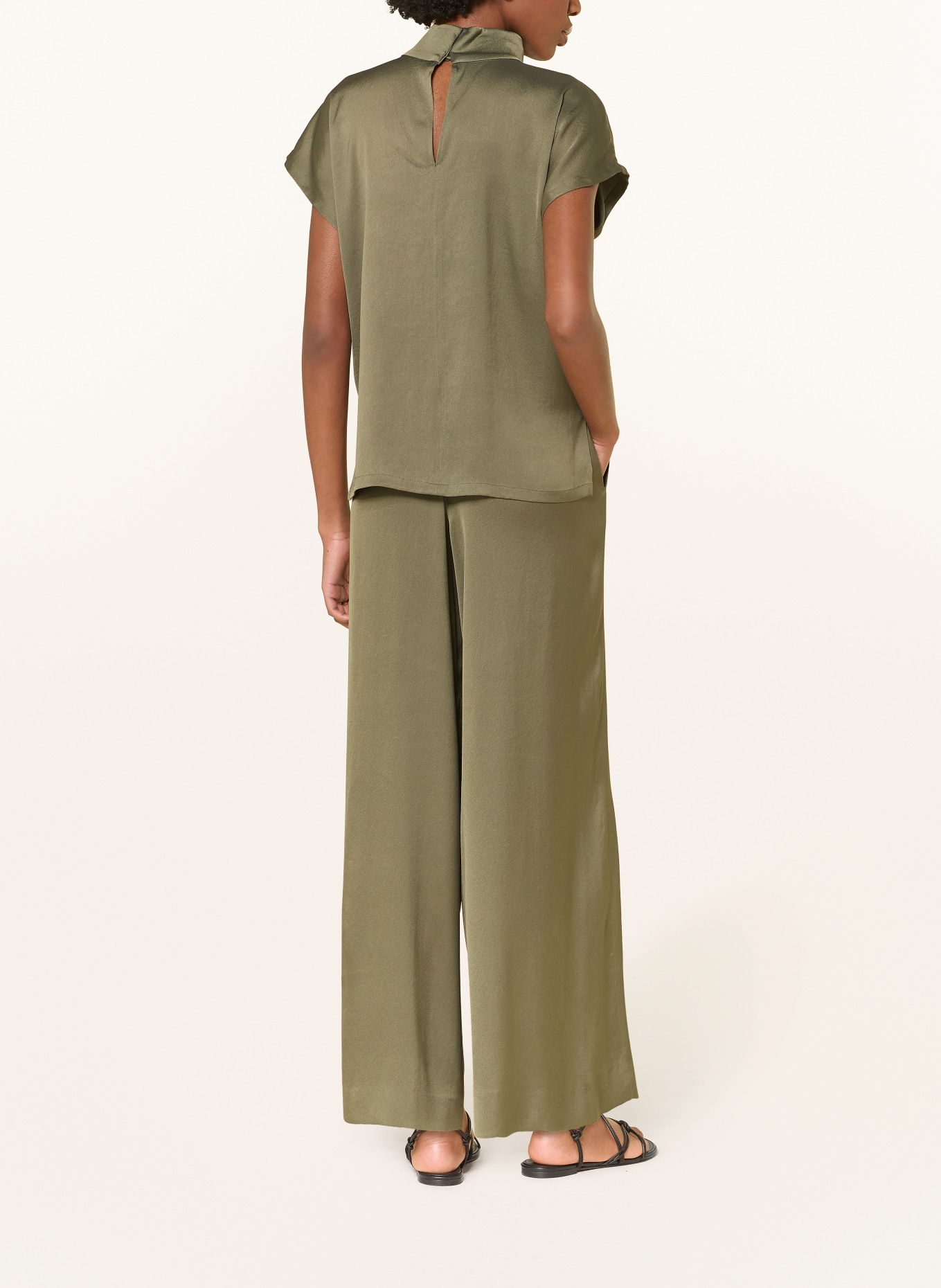 DRYKORN Satinhose TWEEZER: OLIV