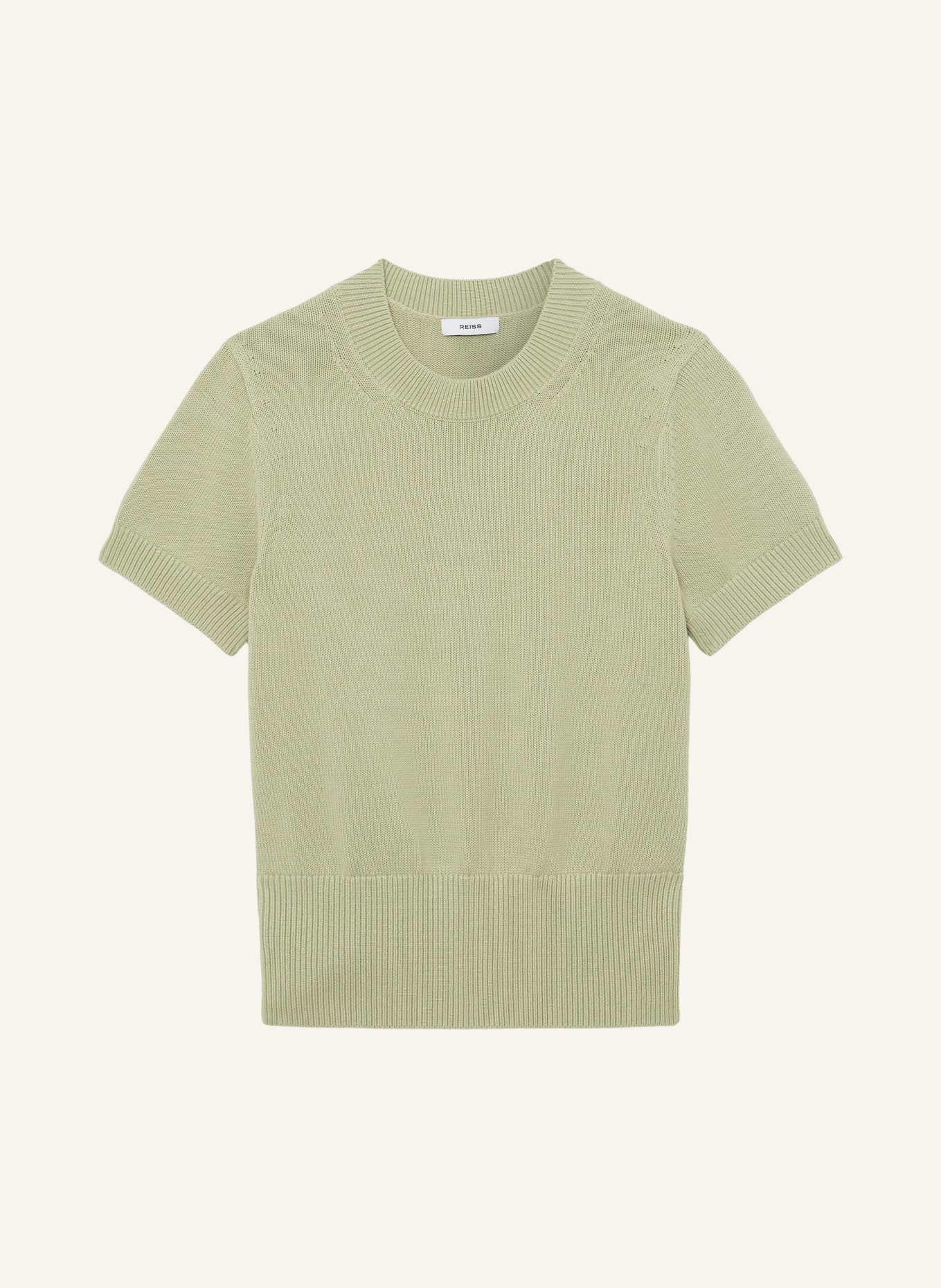 REISS Sweater: LIGHT GREEN