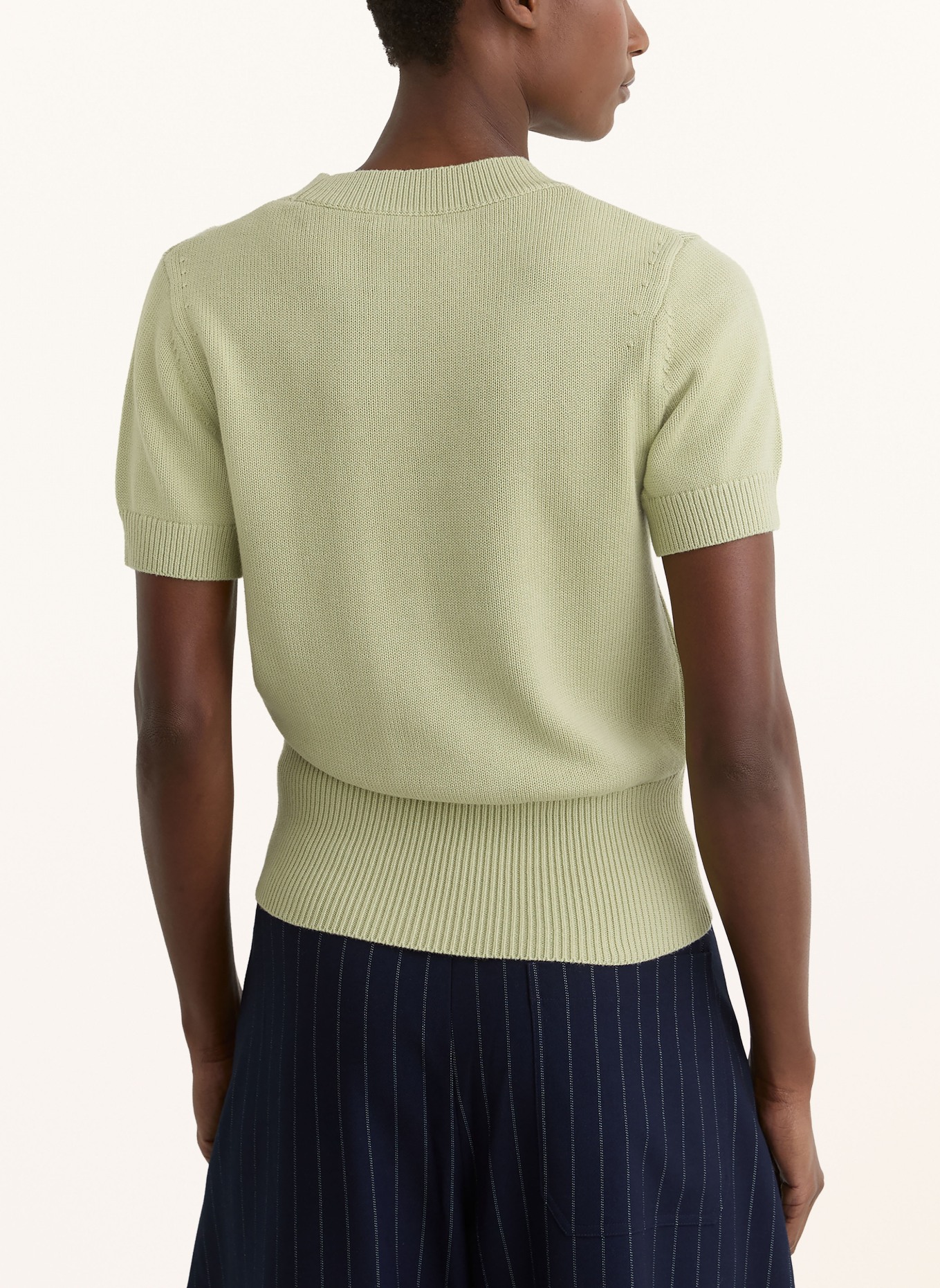 REISS Sweater: LIGHT GREEN