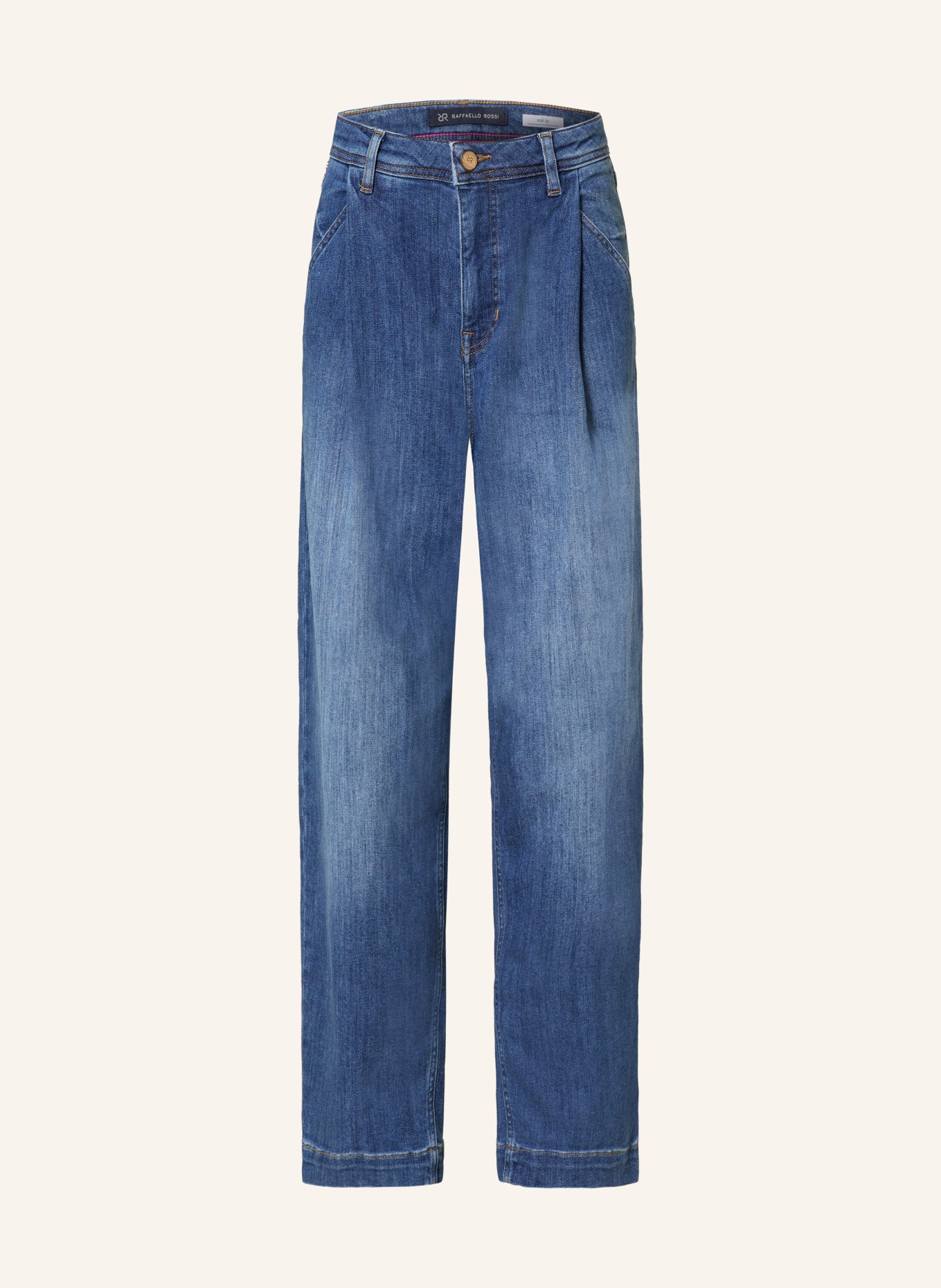 RAFFAELLO ROSSI Wide Leg Jeans JANY: 861 USED BLUE