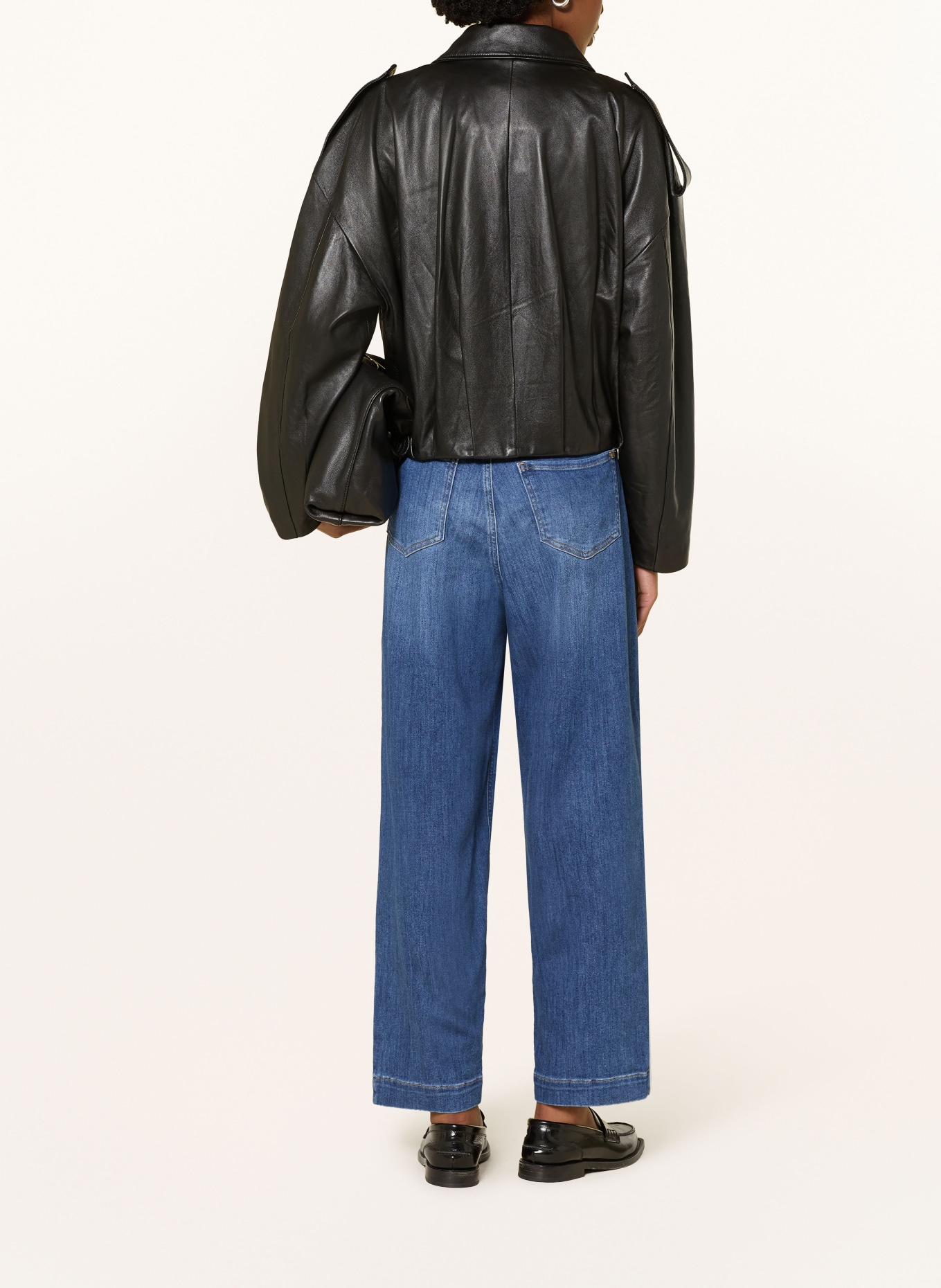 RAFFAELLO ROSSI Wide Leg Jeans JANY: 861 USED BLUE