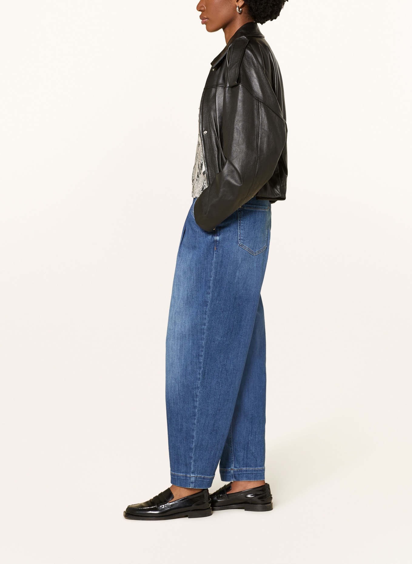 RAFFAELLO ROSSI Wide Leg Jeans JANY: 861 USED BLUE