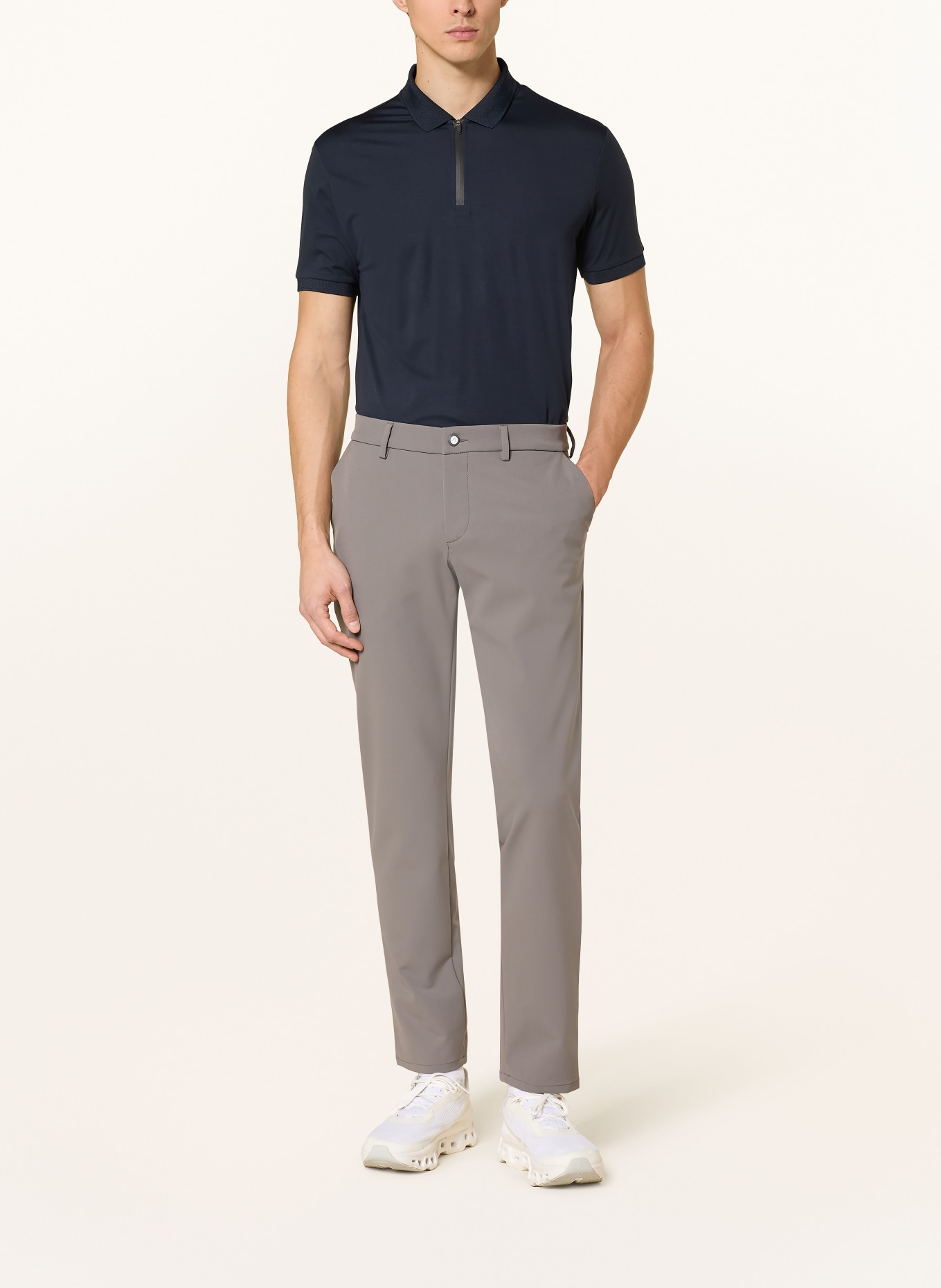 ALBERTO Golfhose DRIVER: GRAU