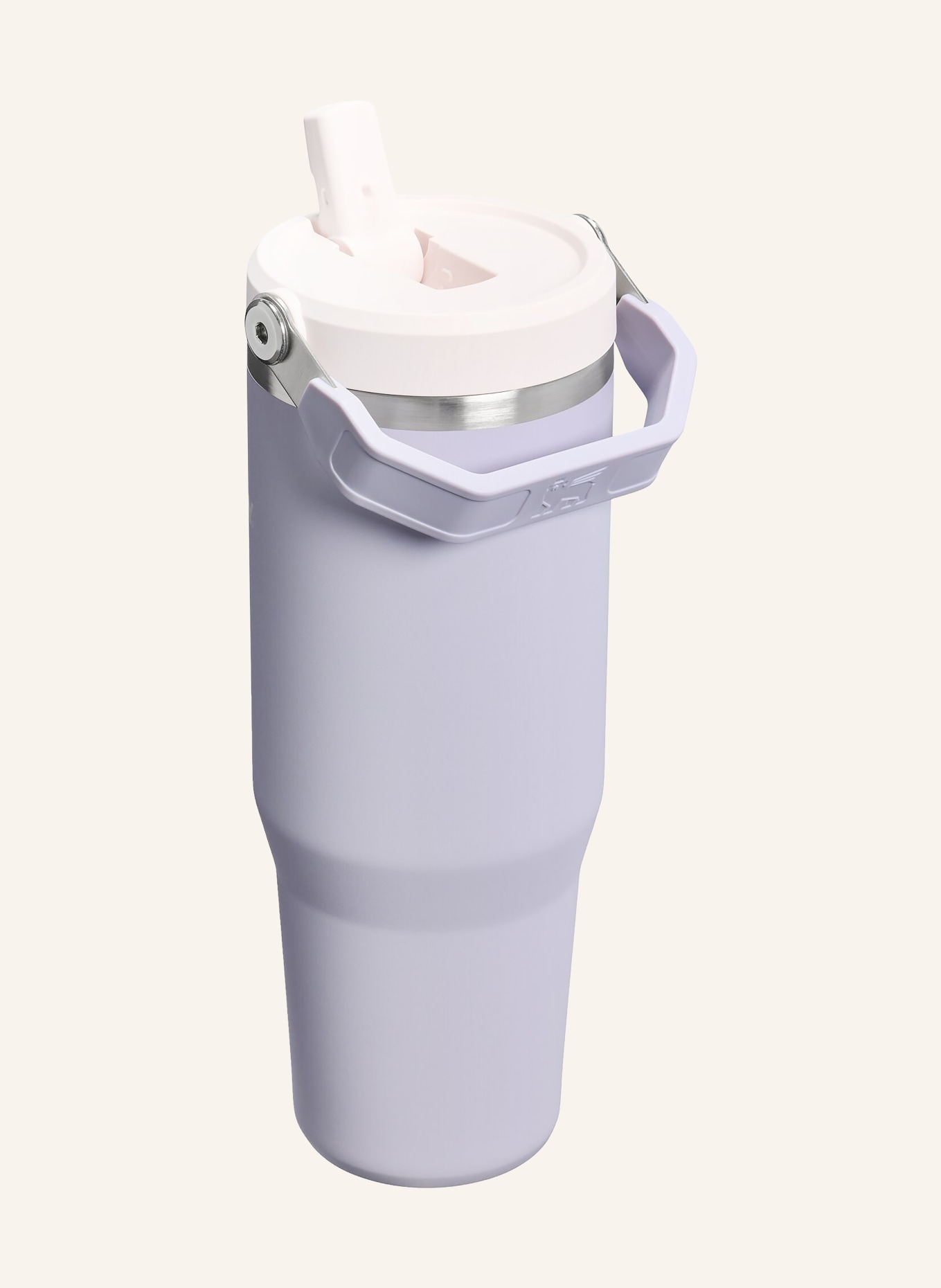 STANLEY Tasse isotherme THE ICEFLOW™ FLIP STRAW 2.0: LILAS CLAIR / ARGENT