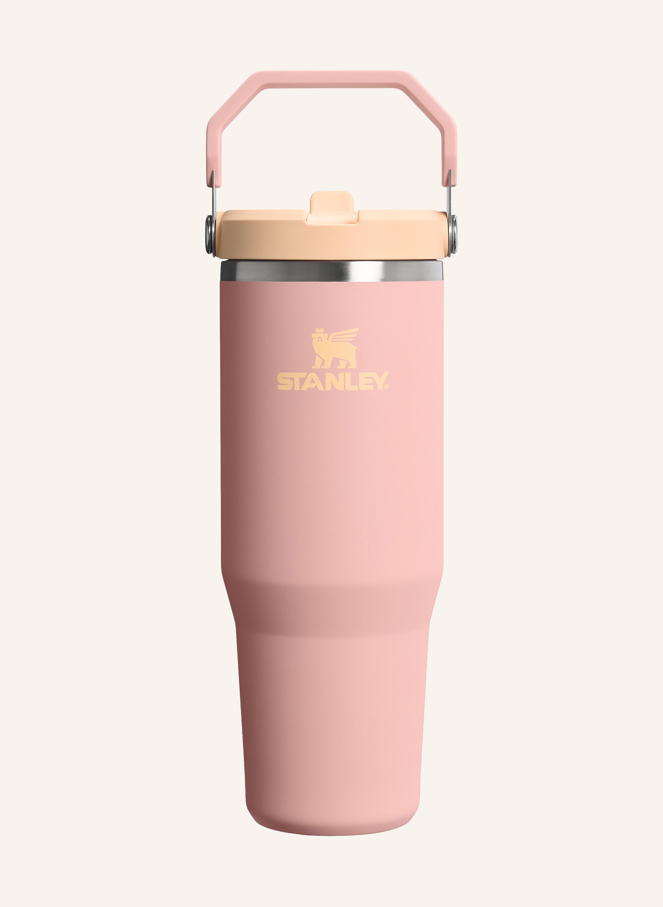 STANLEY Tasse isotherme THE ICEFLOW™ FLIP STRAW 2.0: ROSE
