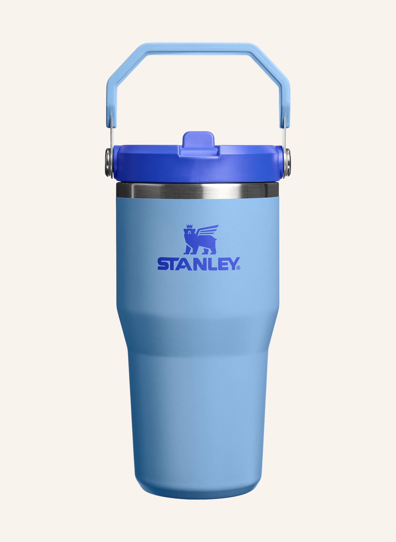 STANLEY Tasse isotherme THE ICEFLOW™ FLIP STRAW 2.0: BLEU