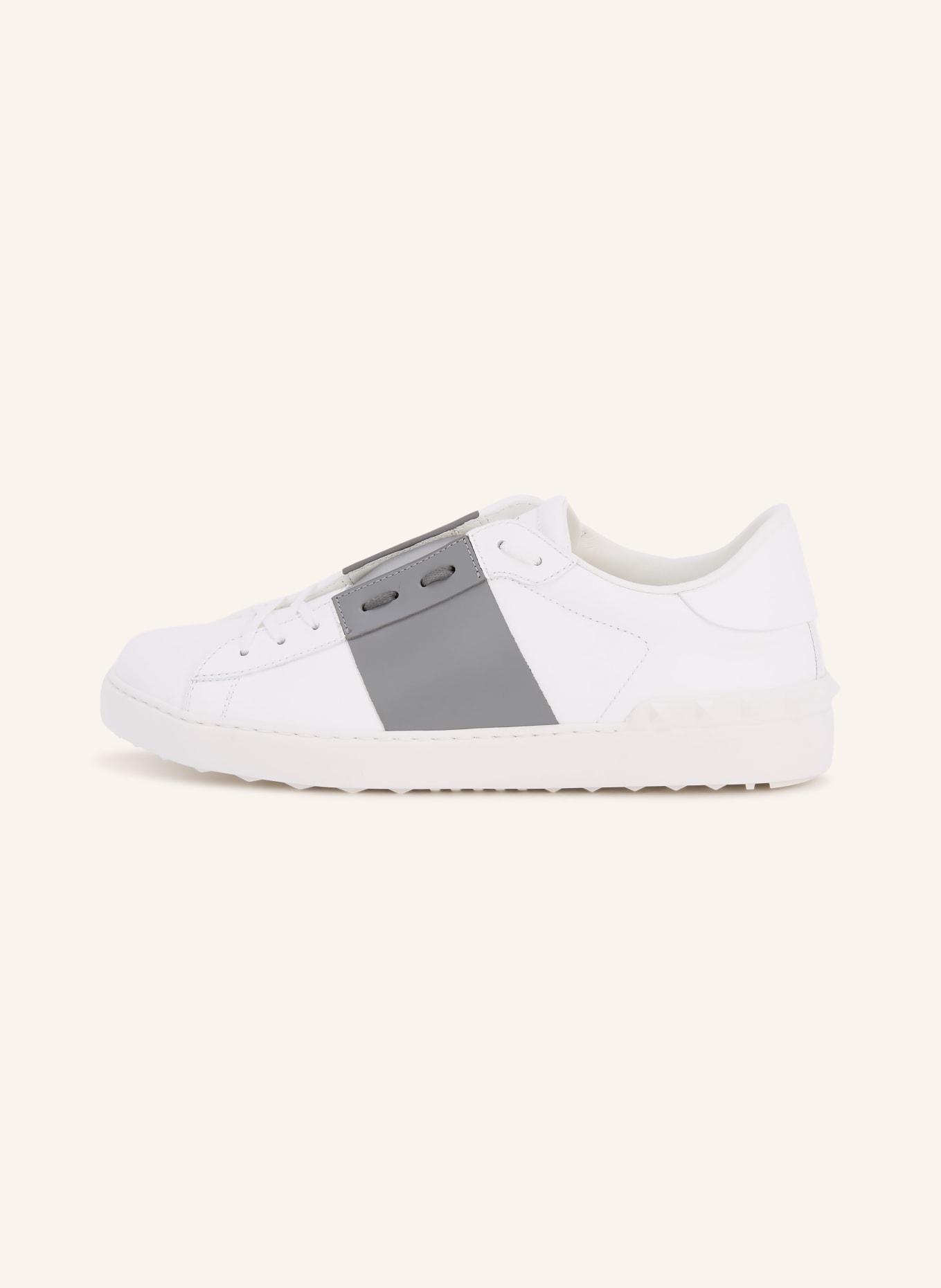 VALENTINO GARAVANI Sneakers OPEN: WHITE / GRAY