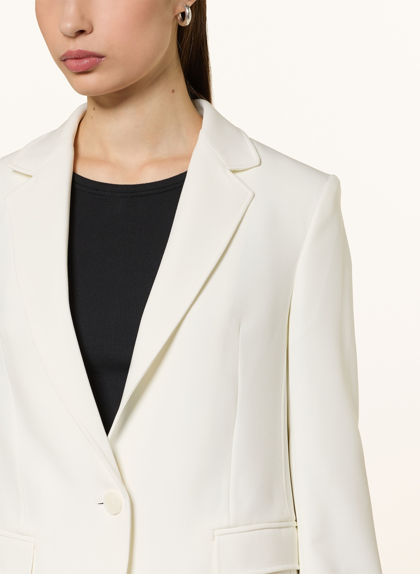 BOSS Blazerweste JABLA: WEISS