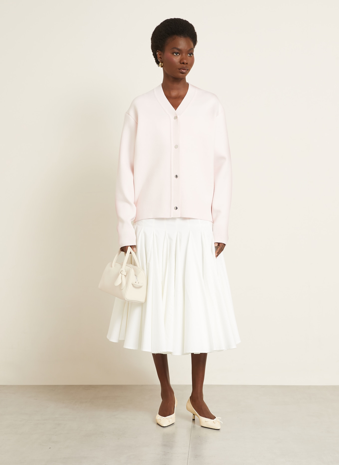 JACQUEMUS Torebka LE PETIT TURISMO: ECRU