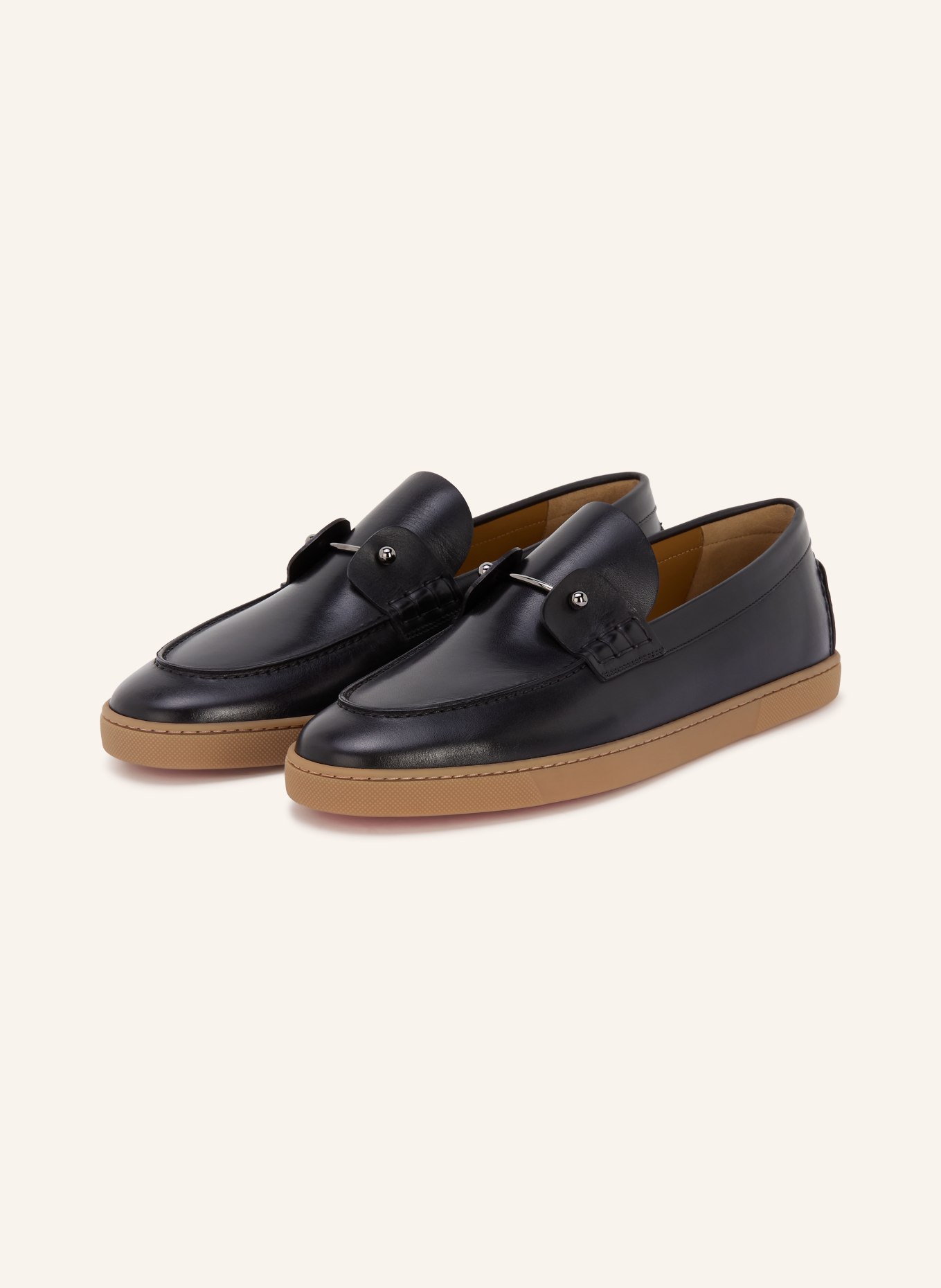 Christian Louboutin Loafer CHAMBELIBOAT: ZWART