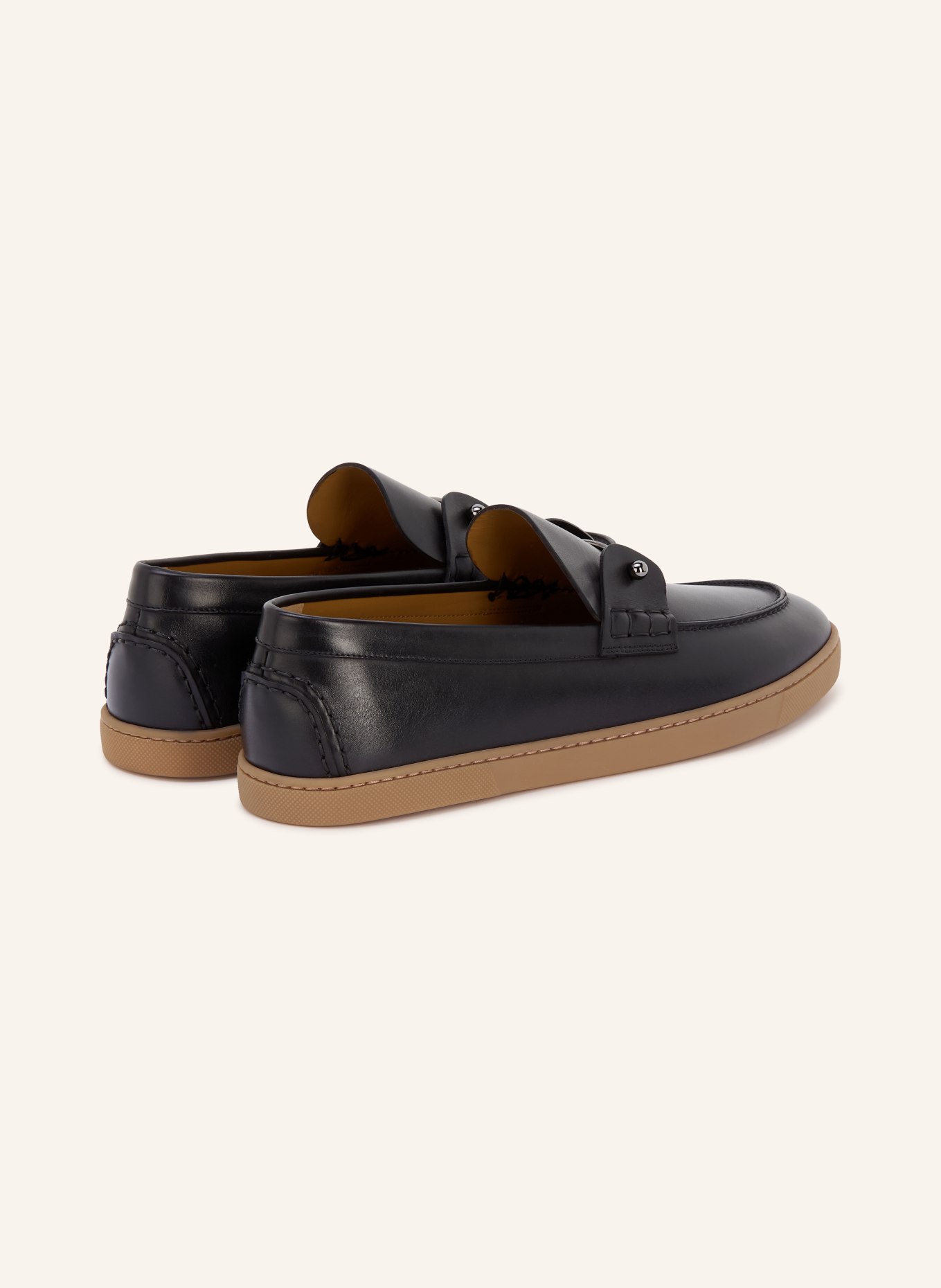 Christian Louboutin Loafer CHAMBELIBOAT: ZWART