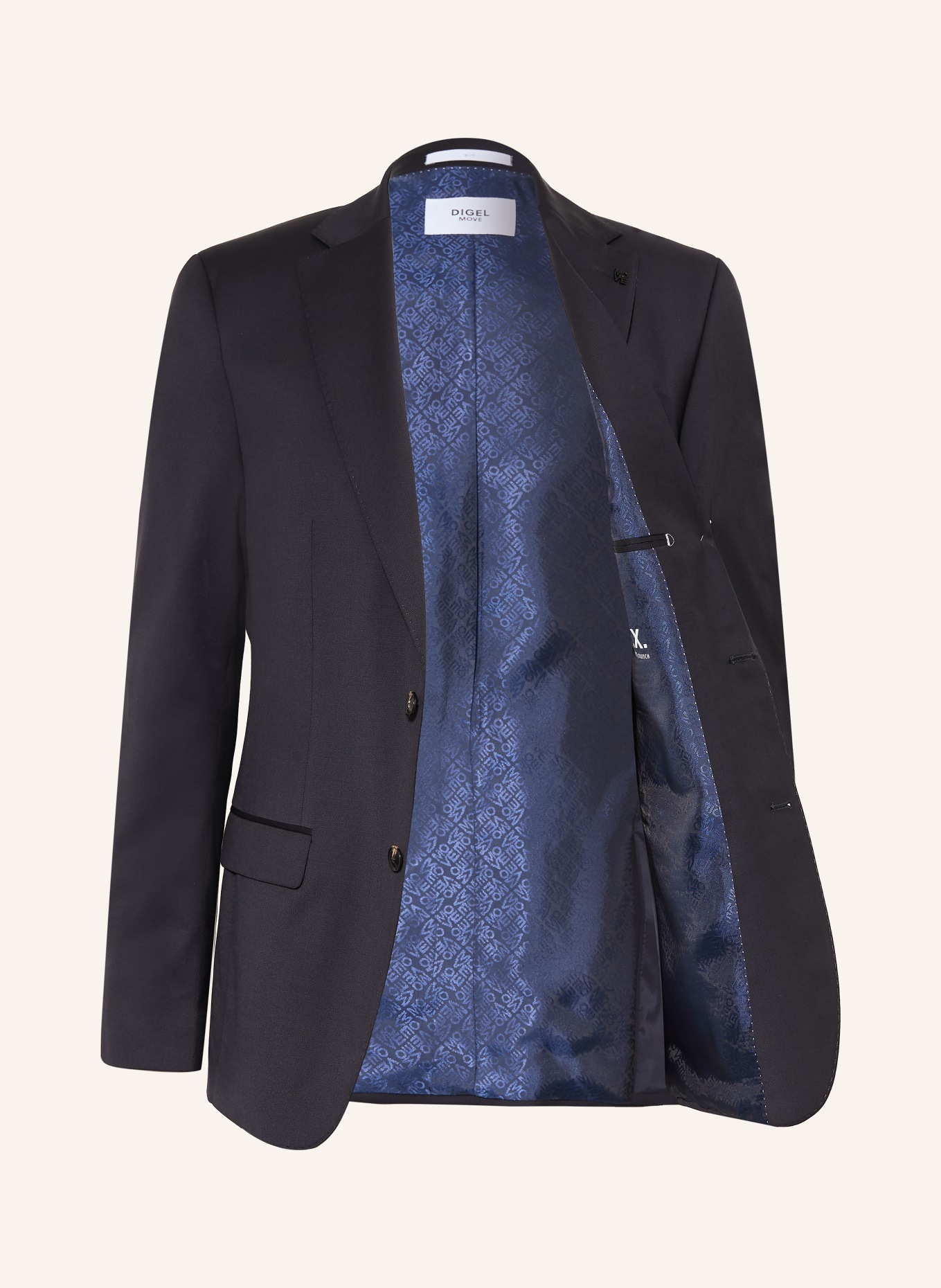 DIGEL move Suit jacket ALESSO Extra Slim Fit: 20 BLAU