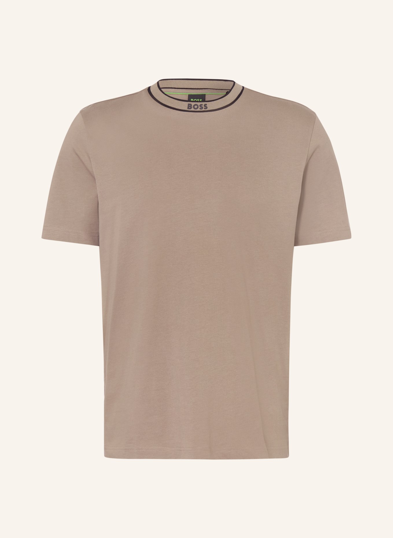 BOSS T-Shirt: BEIGE