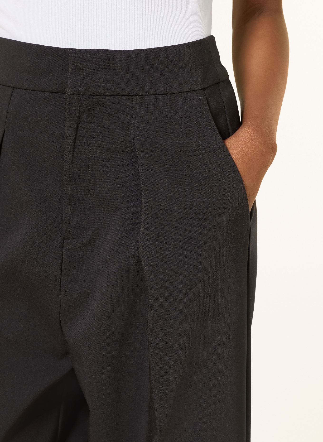 InWear 7/8 pants ZELLAIW: BLACK