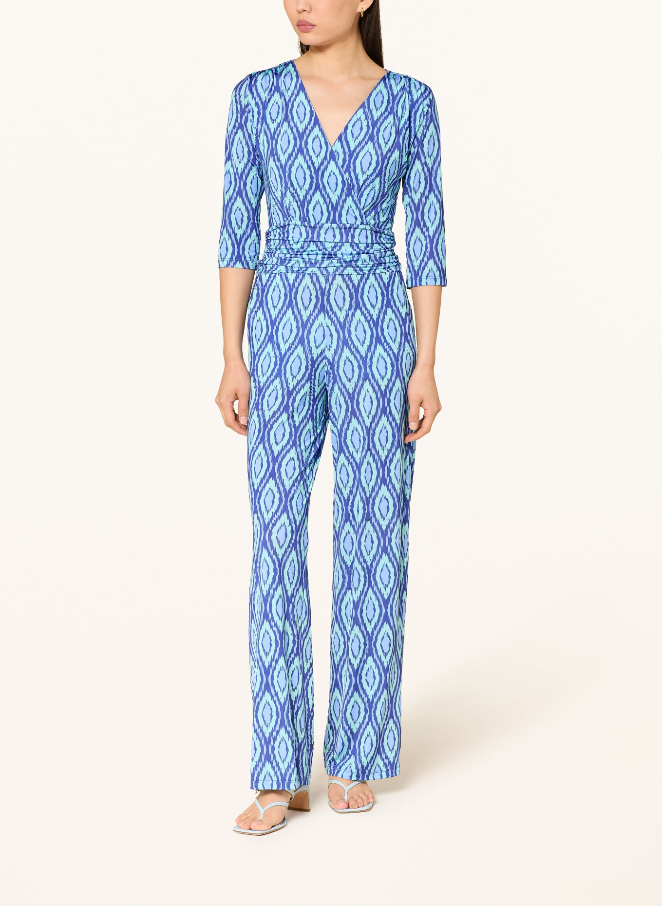 marivie Kombinezon z dżerseju JUMP GREAT! z rękawami 3/4: JASNONIEBIESKI / TURKUSOWY / NIEBIESKI