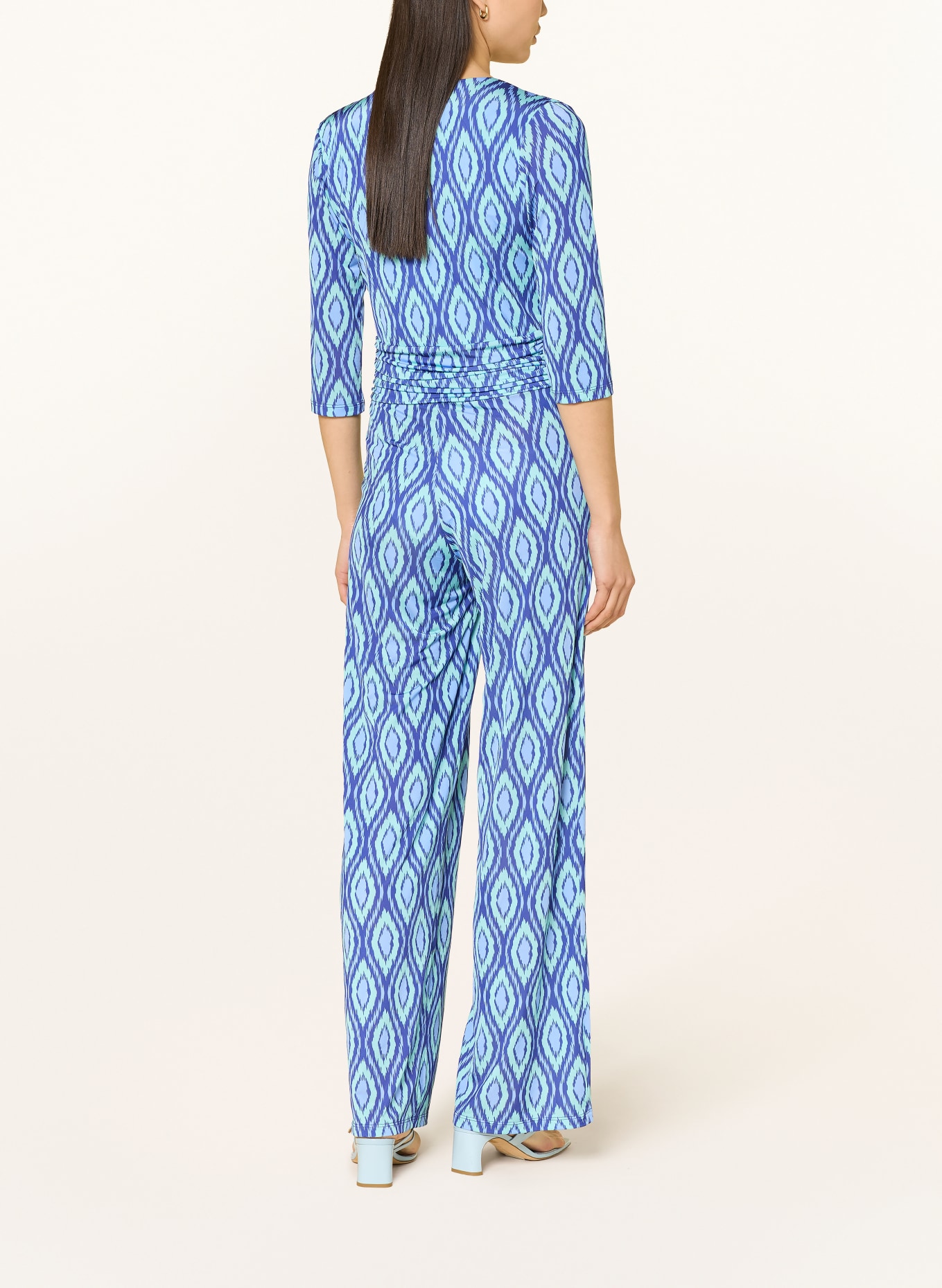 marivie Kombinezon z dżerseju JUMP GREAT! z rękawami 3/4: JASNONIEBIESKI / TURKUSOWY / NIEBIESKI