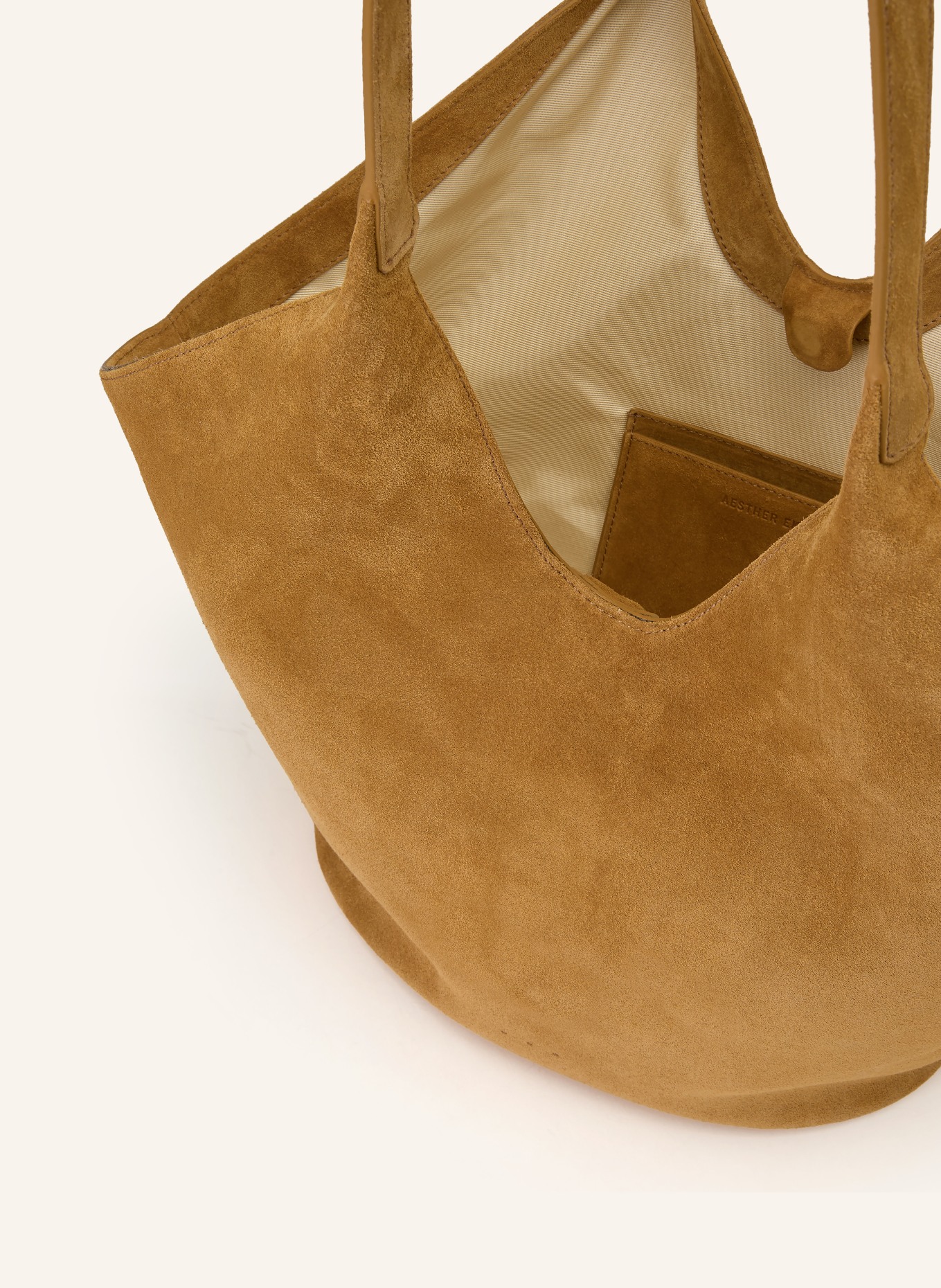 AESTHER EKME Sac cabas PHANTOM: COGNAC