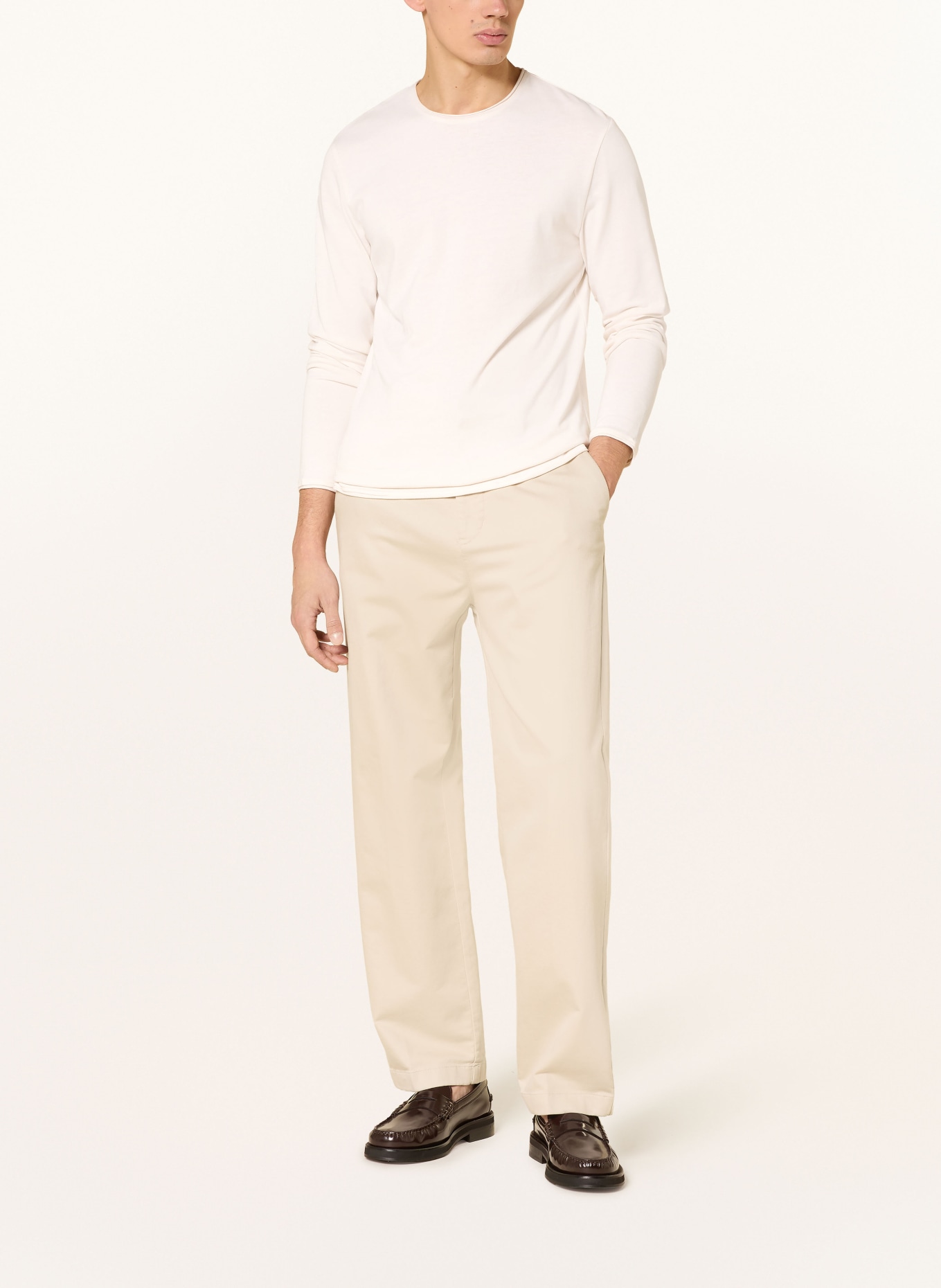 STRELLSON Longsleeve PROSPECT: ECRU