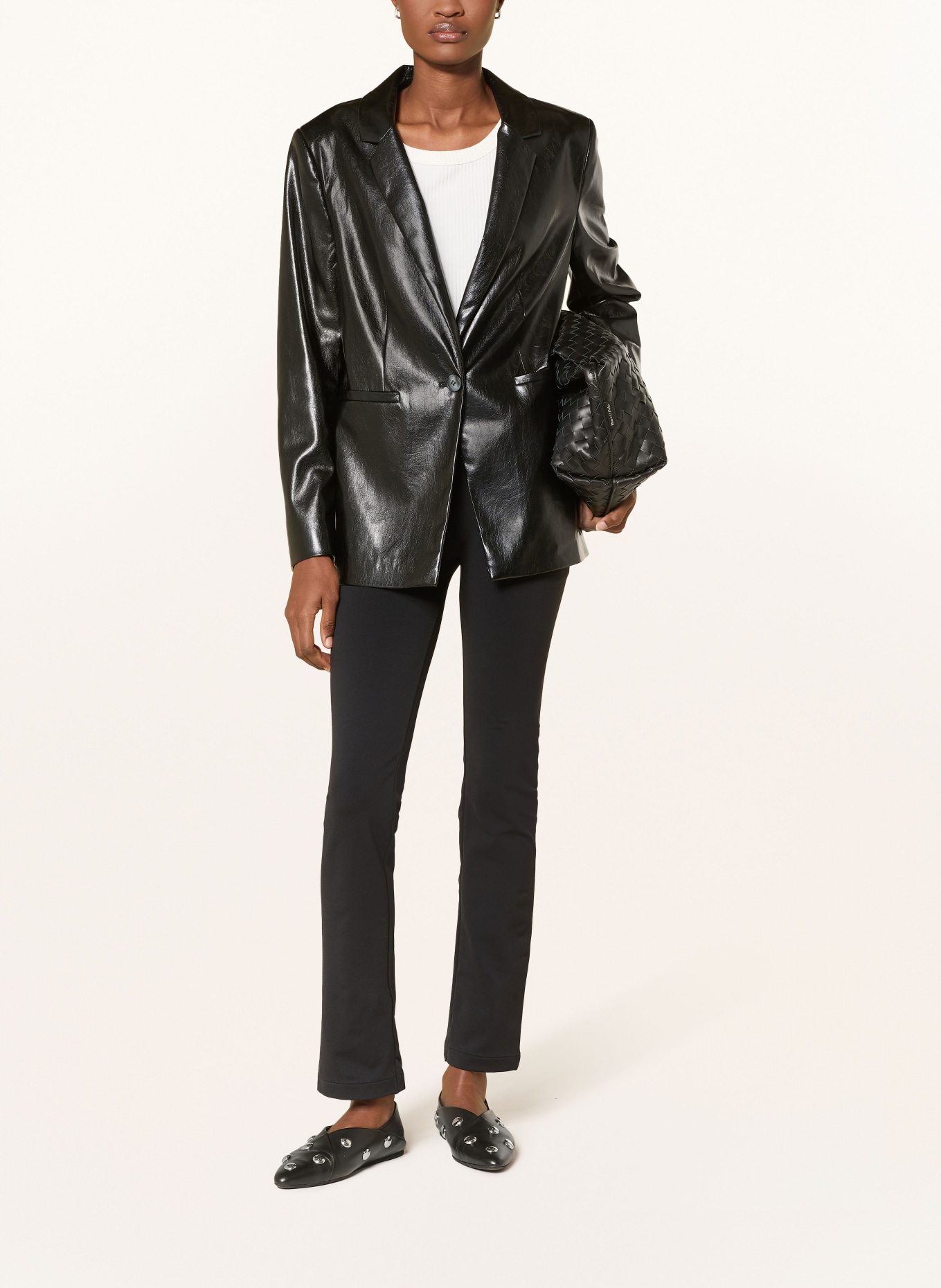 Wolford Legging CIRCULAR met shaping-effect: ZWART