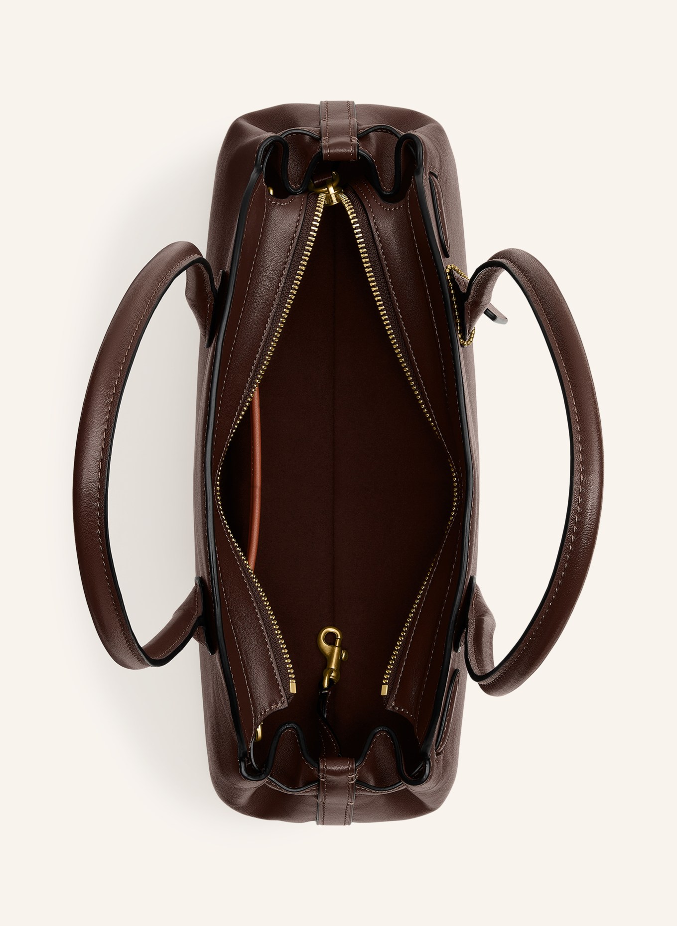 COACH Handtasche EMPIRE: DUNKELBRAUN