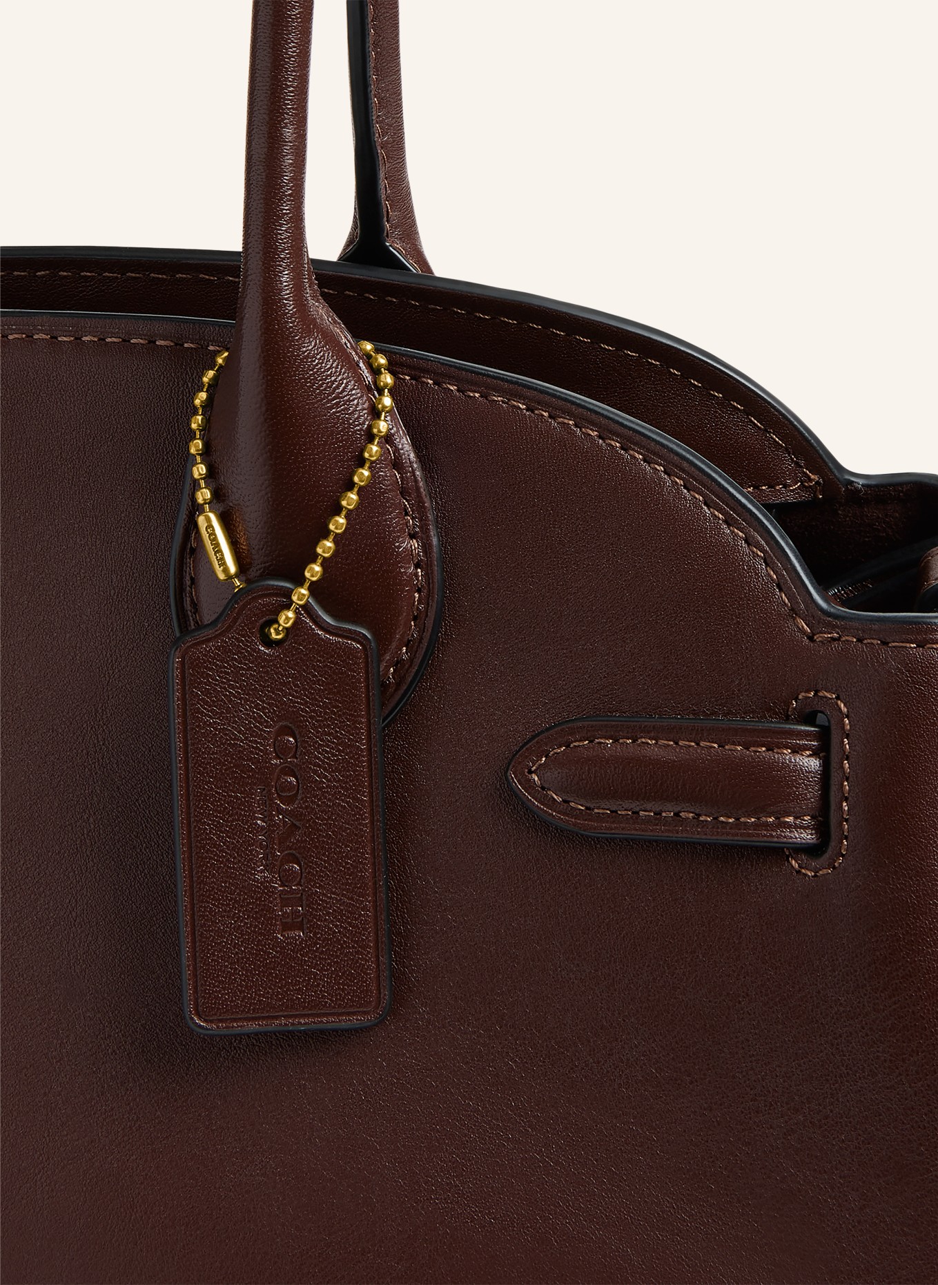 COACH Handtasche EMPIRE: DUNKELBRAUN